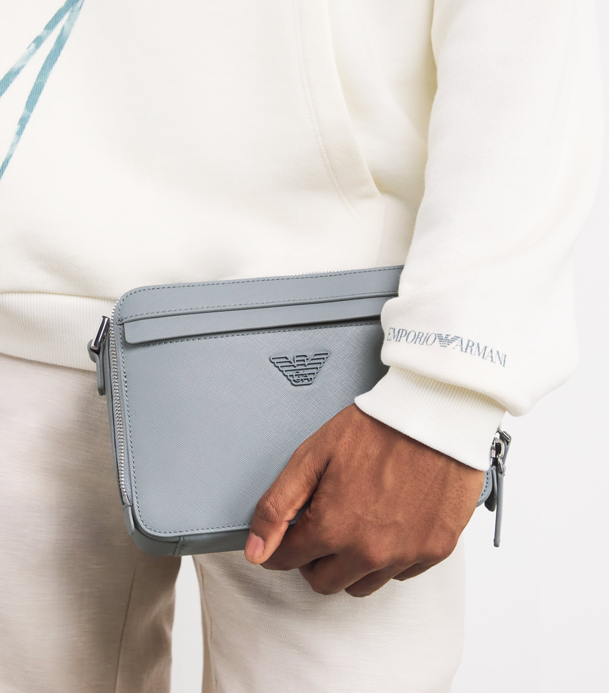 Emporio Armani Logo Camera Cross-Body Bag | Harrods US