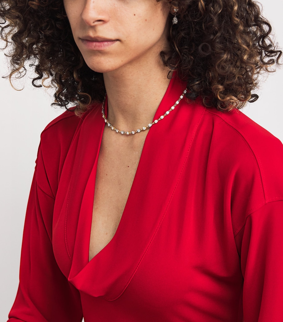 Spinelli Kilcollin Mixed Gold and Diamond Aysa Necklace Mixed Gold Image 2