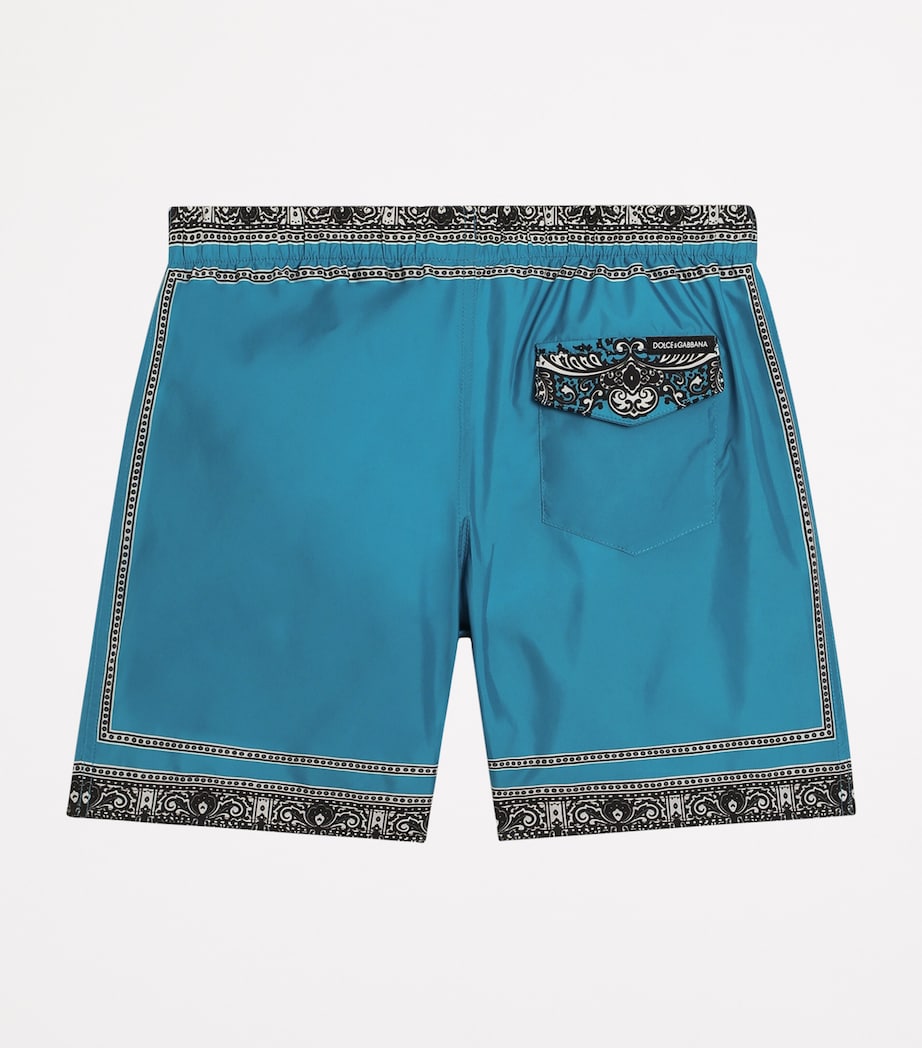 Bandana Print Swim Shorts (8-12+ Years) HT5IK-BANDANA Image 2