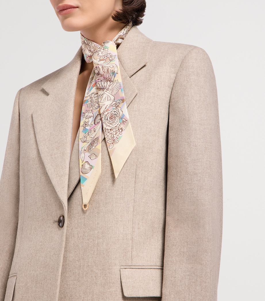 Silk Polychroma Shelley Scarf PINK Image 2