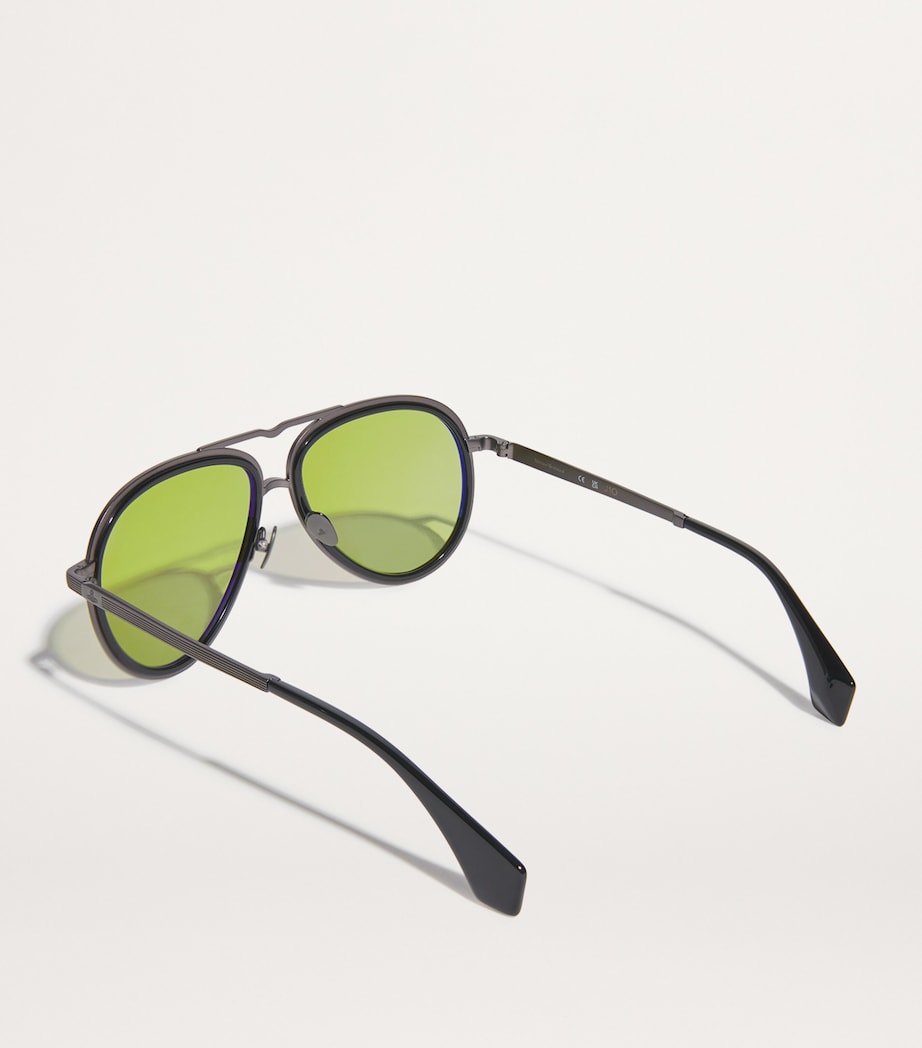 Cale Aviator Sunglasses MATT DARK GUN Image 3