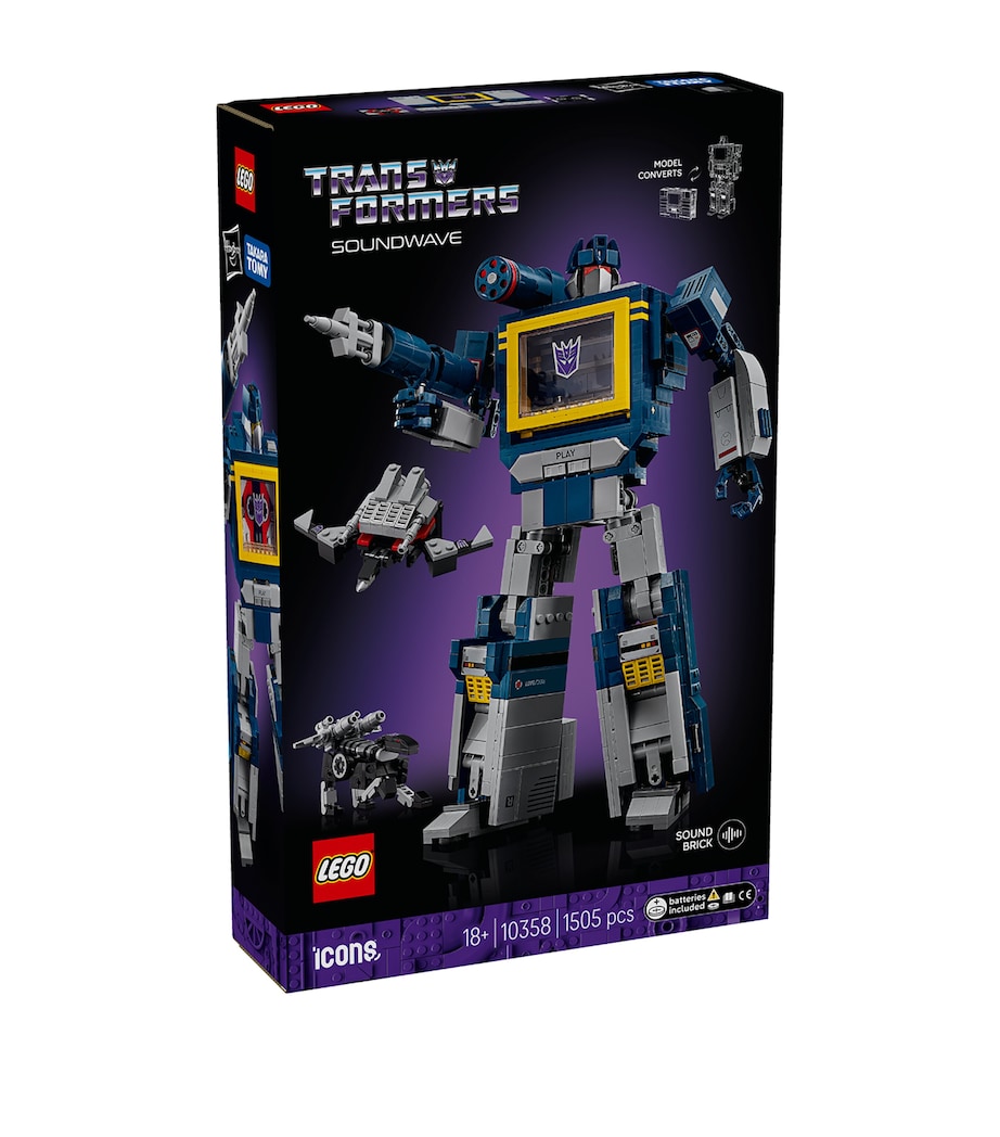 LEGO Icons Transformers: Soundwave 10358 MULTI Image 2