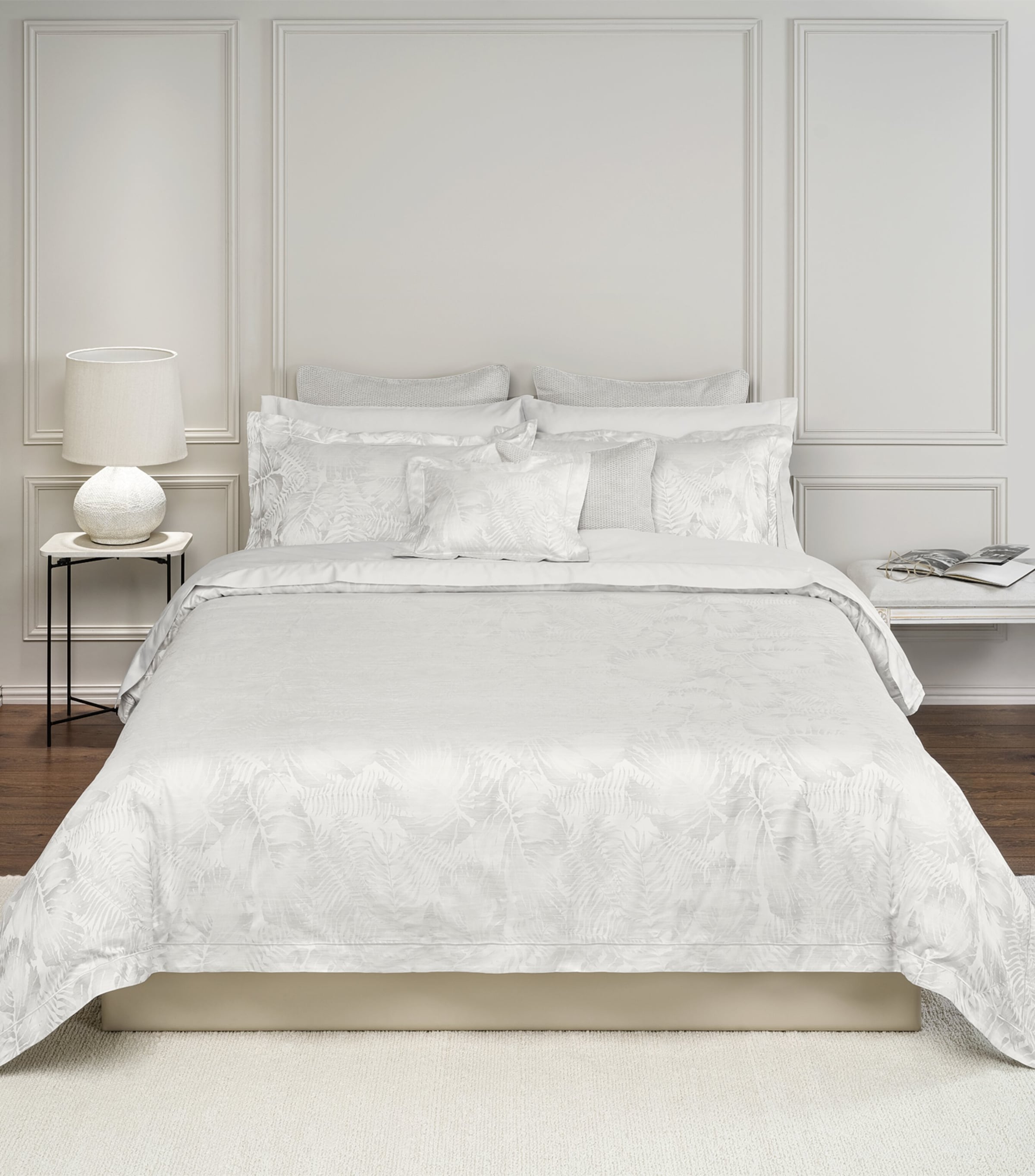 Amalia Cotton-Silk Copacabana Oxford Pillowcases (50cm x 75cm) | Home New In | Bedding | Bed Linens & Sets | Pillow Cases | Designers | Amalia