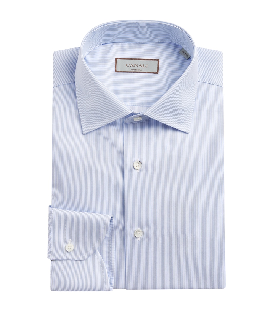 Cotton Stripe Shirt 402 Image 1