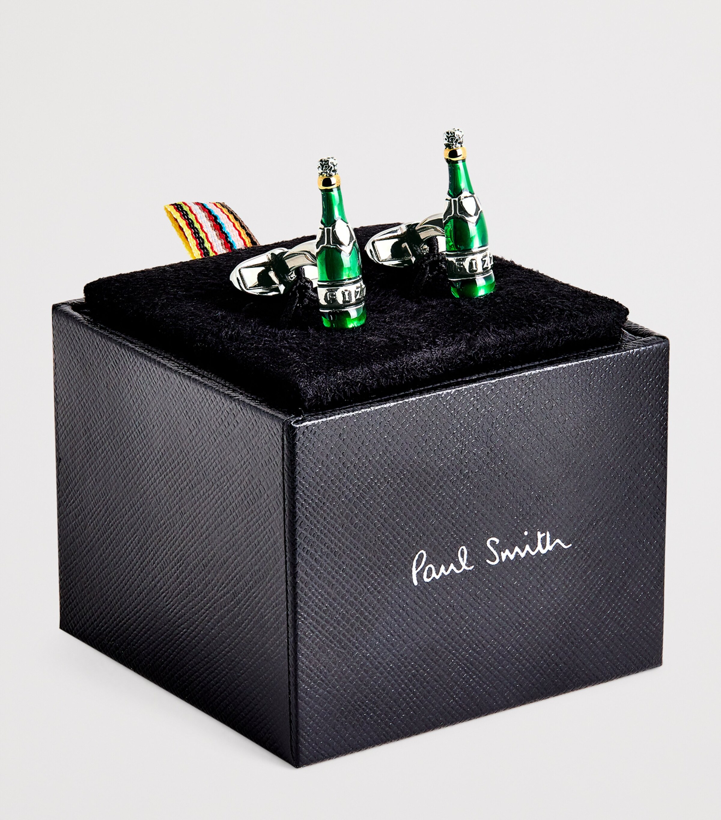 Champagne Cufflinks 38_BOTTLE GREEN Image 3