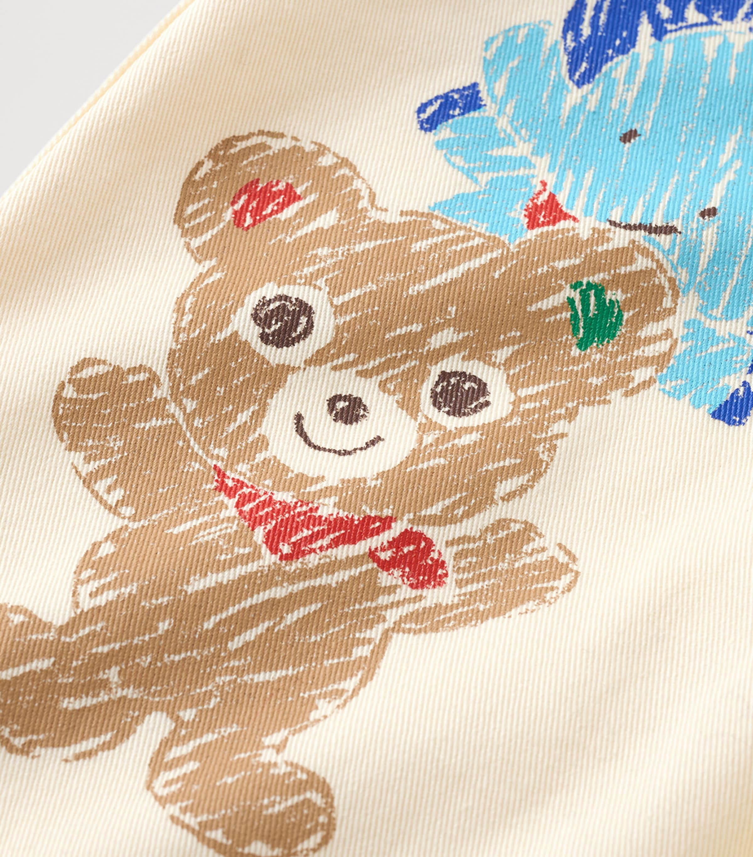 Cotton Animal Dungarees (2-4 Years) 1 Image 2