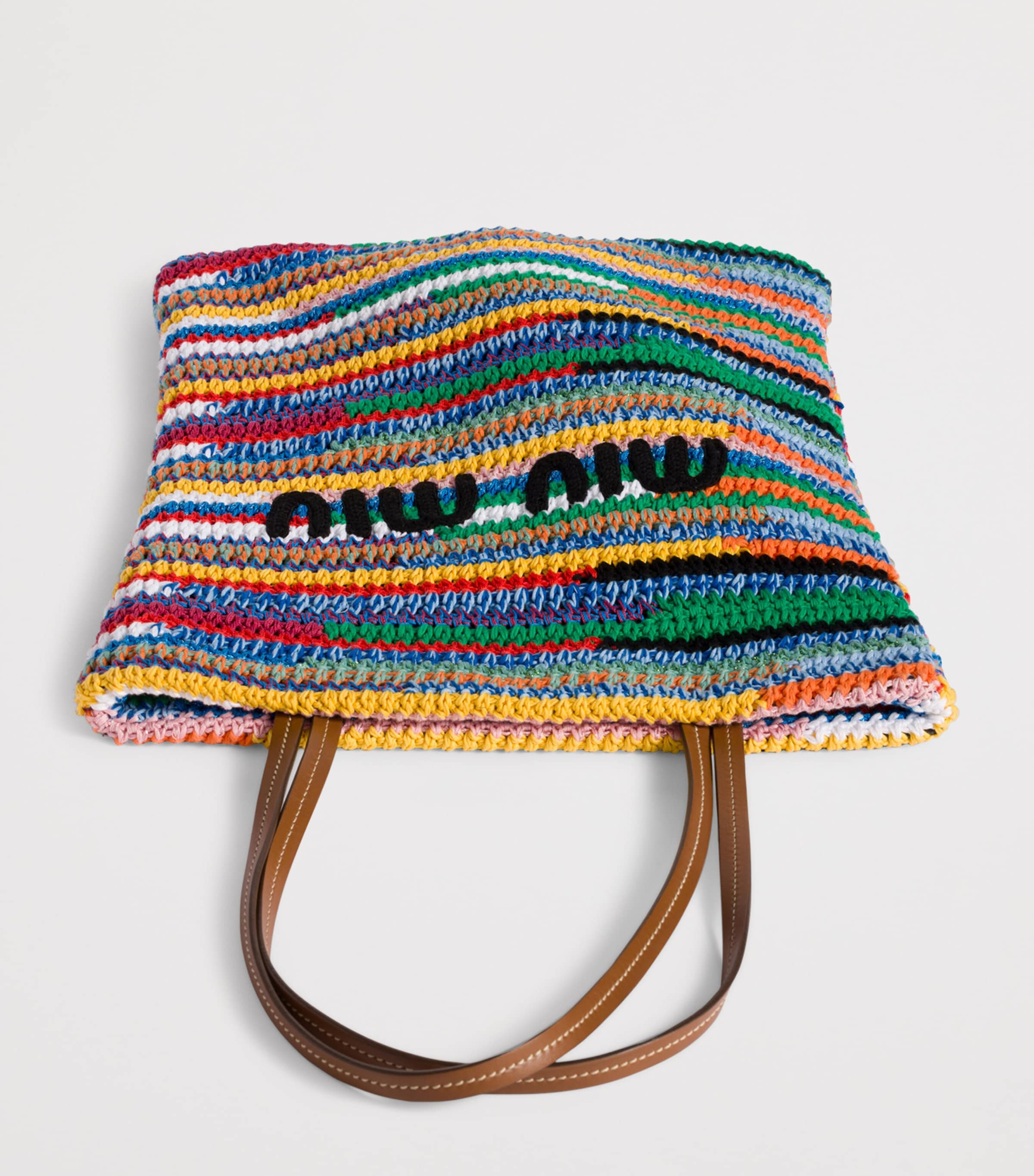Miu Miu Crochet Tote Bag Image 2