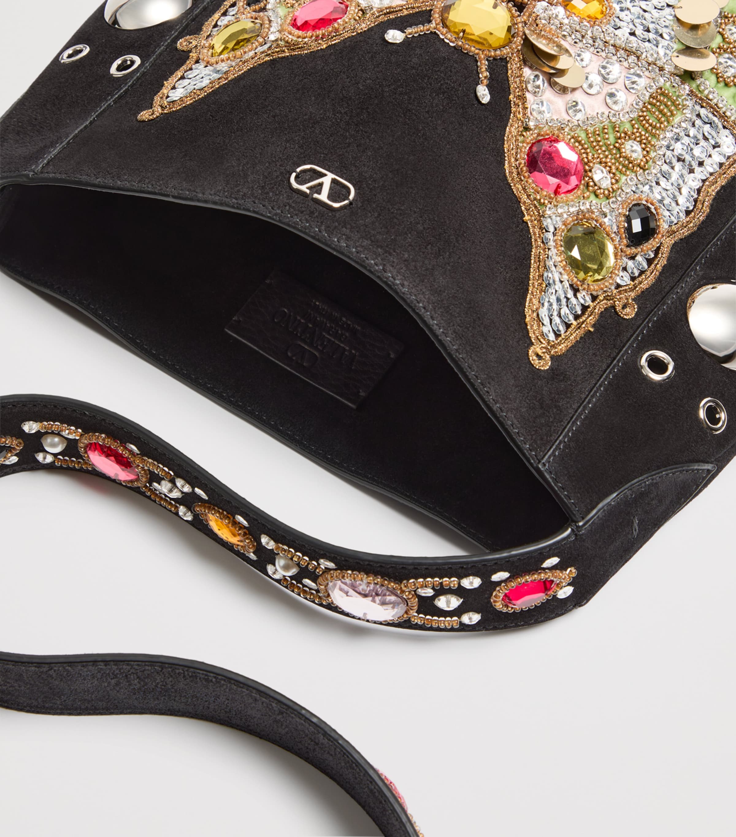 Medium Suede Nellcôte Cross-Body Bag N96 Image 5