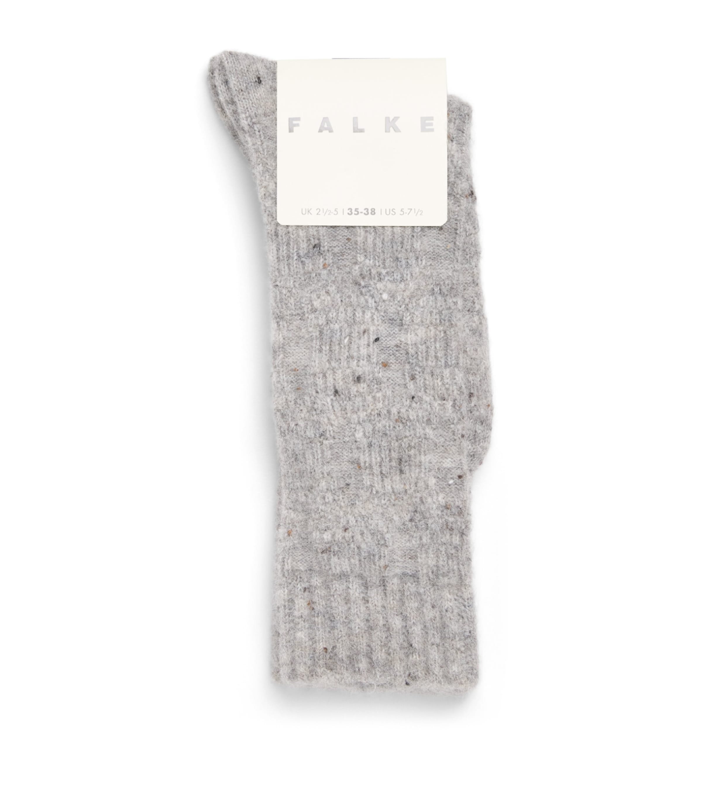 Falke Womens Mountain Comfort Boot Socks Silver Image 1
