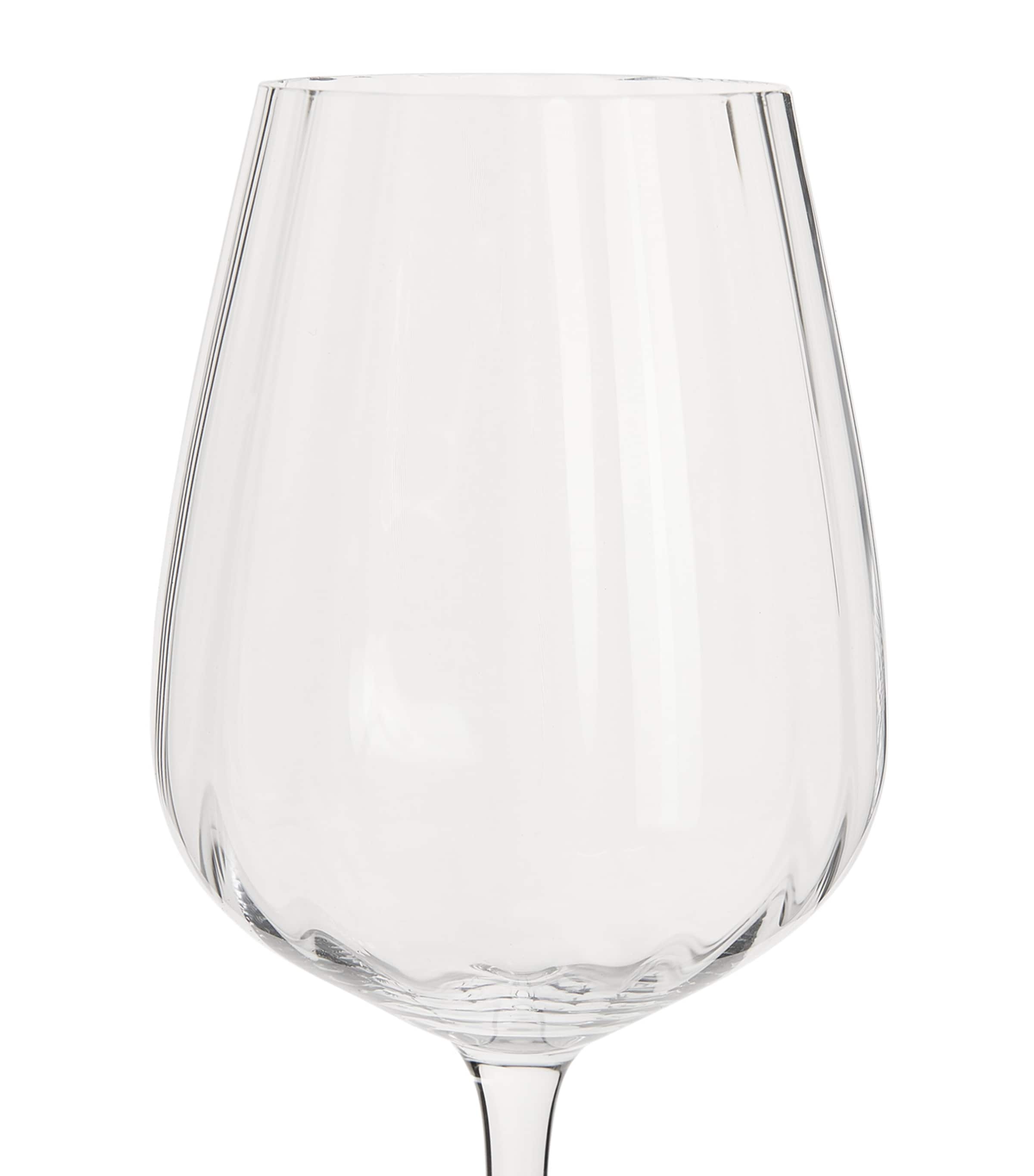 Set of 4 Pembroke White Wine Glasses (200ml) WHITE Image 2