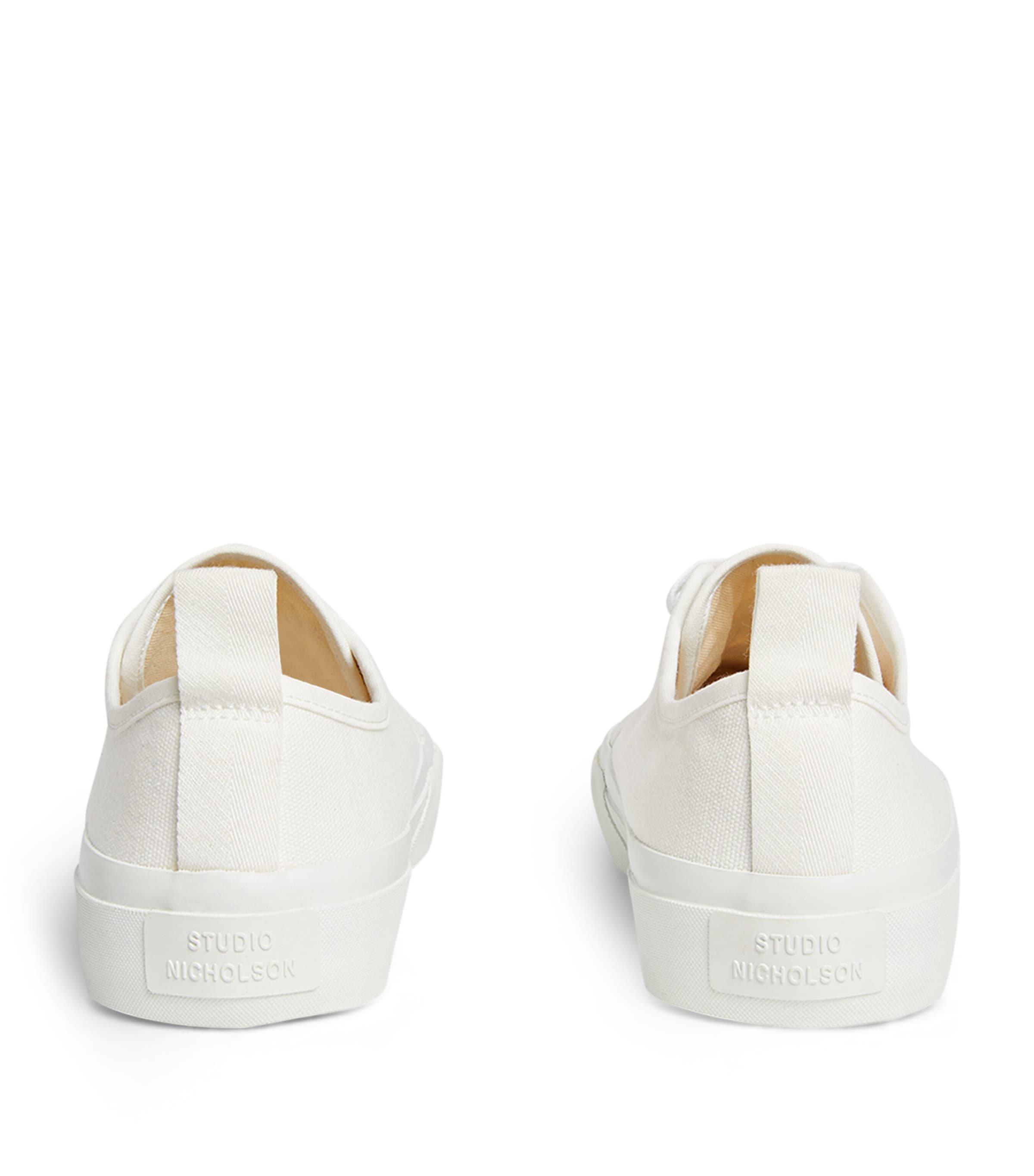 Studio Nicholson Canvas Sneakers Cream Image 3