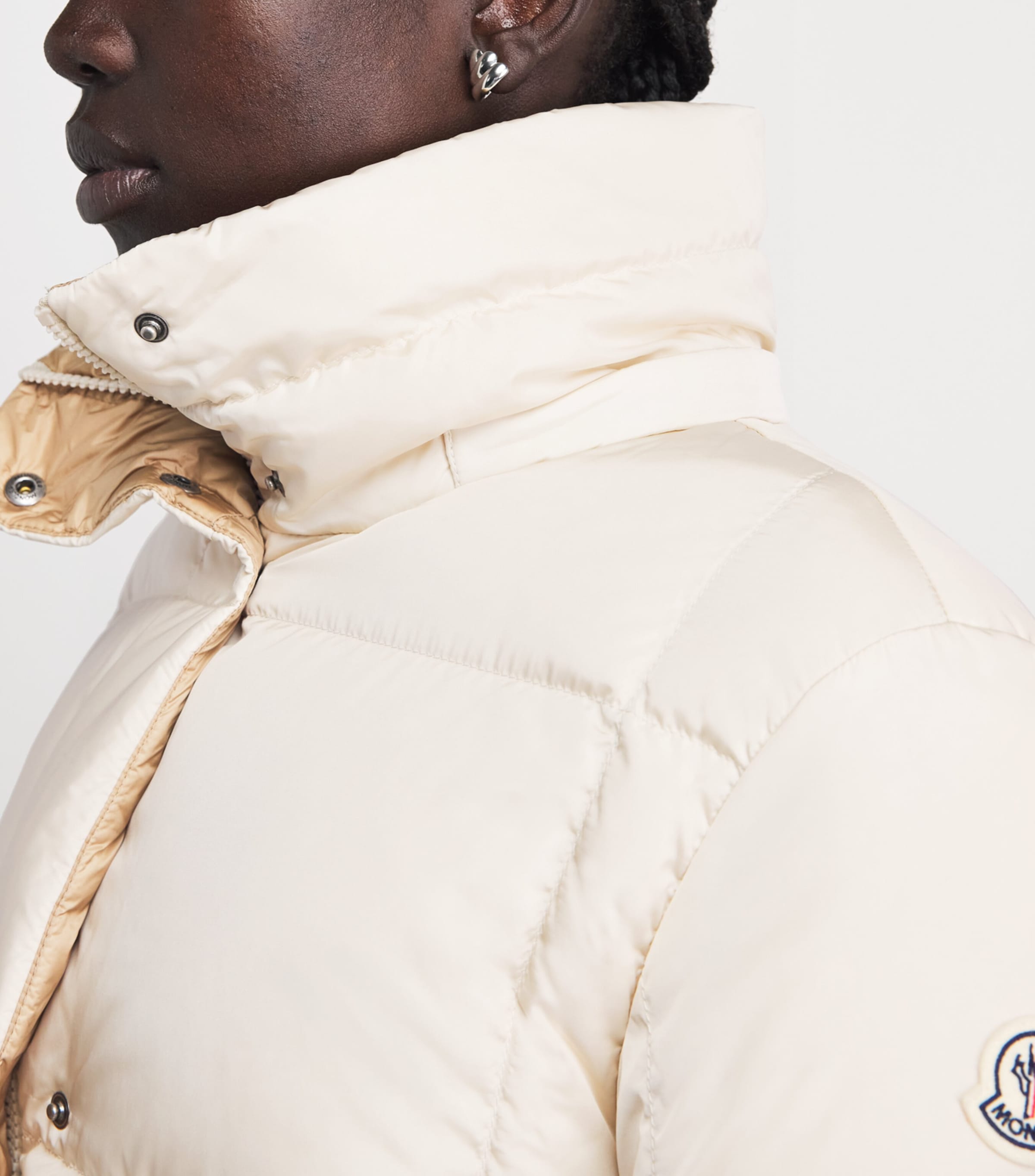 Moncler Womens Down Quilted Castlenew Jacket Image 6