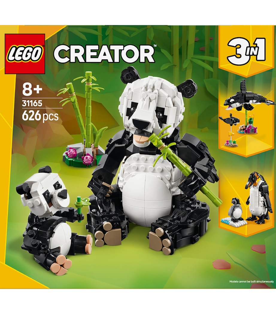 Creator 3-in-1 Wild Animals: Panda Family 31165 MULTI Image 4