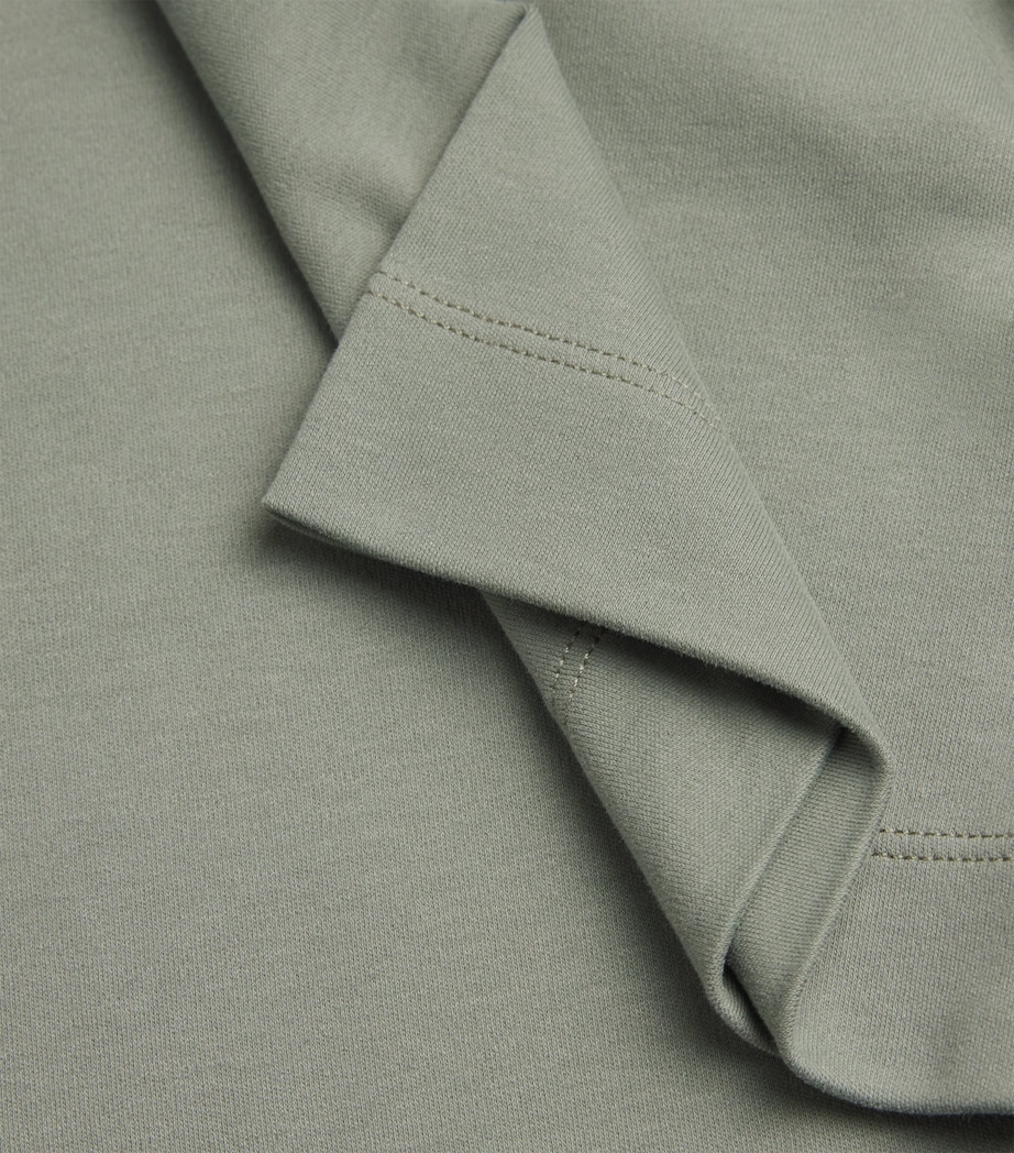 Brushed Supima Cotton T-Shirt GNIJ-DUSK GREEN Image 5