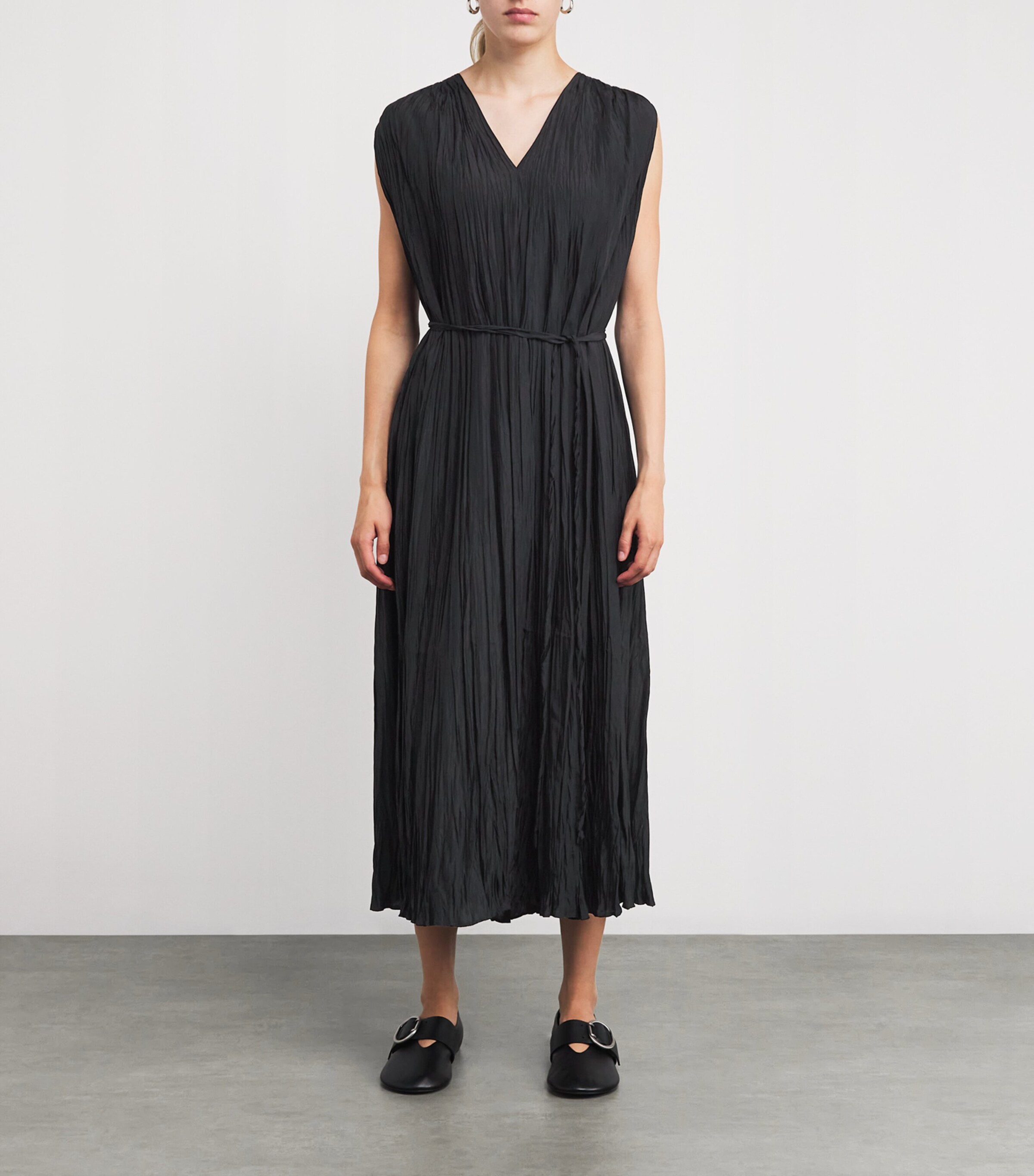 black martini dress Joseph Martini Habotai Silk Dress - Size 40 - Black main image 0