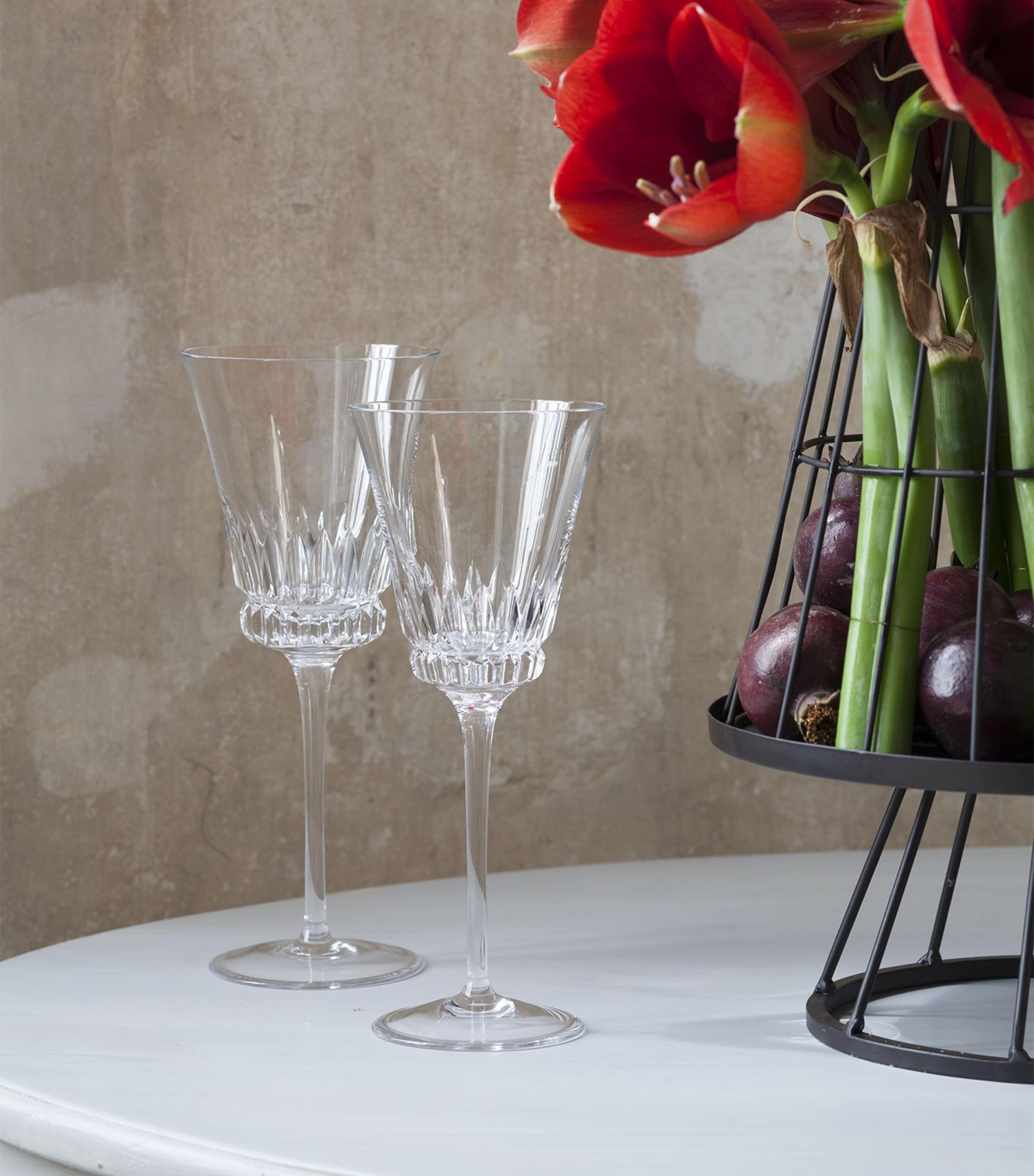 Set of 2 Grand Royal Red Wine Goblet (200ml) CLEAR Image 4