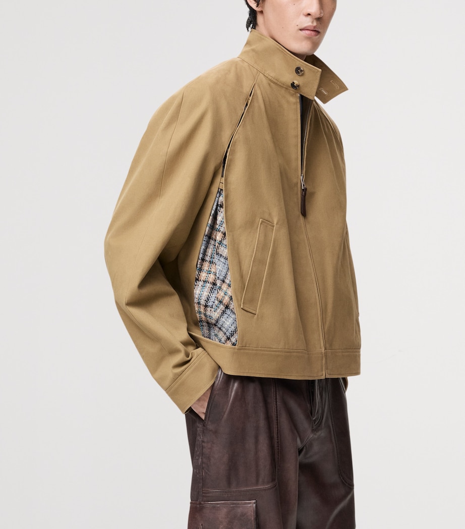 Wool-Cotton-Blend Jacket BEIGE Image 3