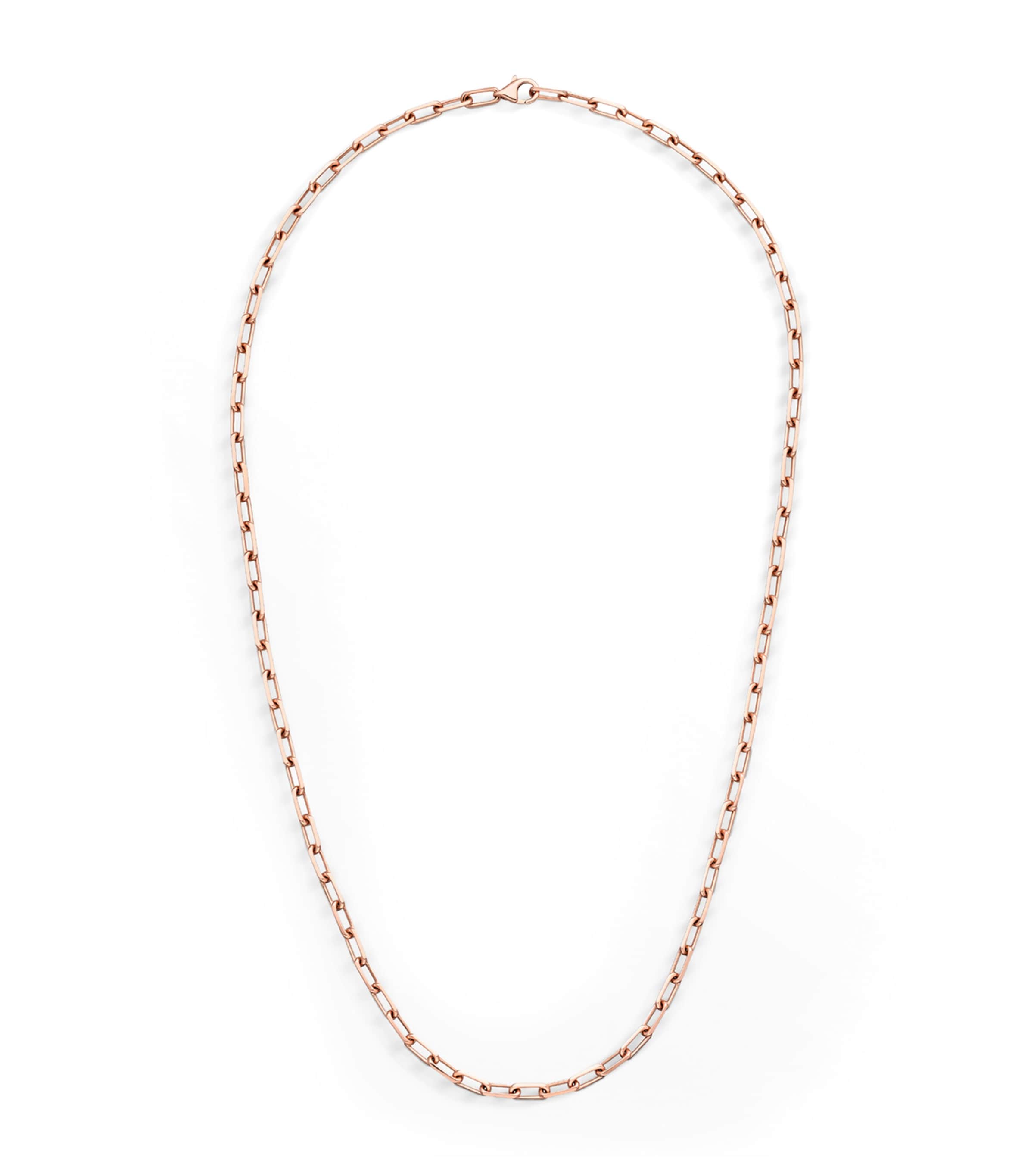 Medium Rose Gold Santos de Cartier Chain Necklace ROSE GOLD Image 1