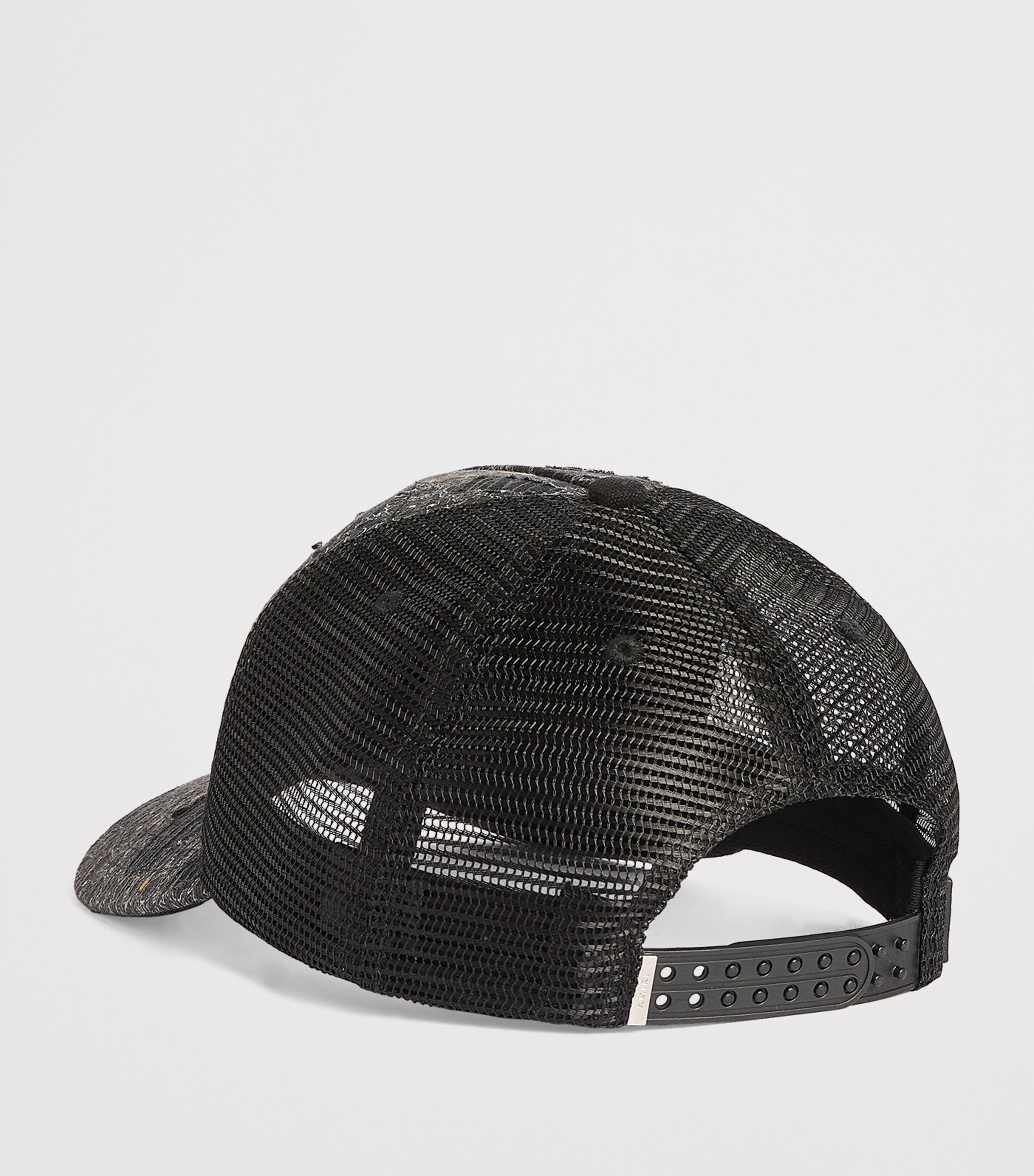 AMIRI Black Bandana Repair Trucker Cap | Harrods US
