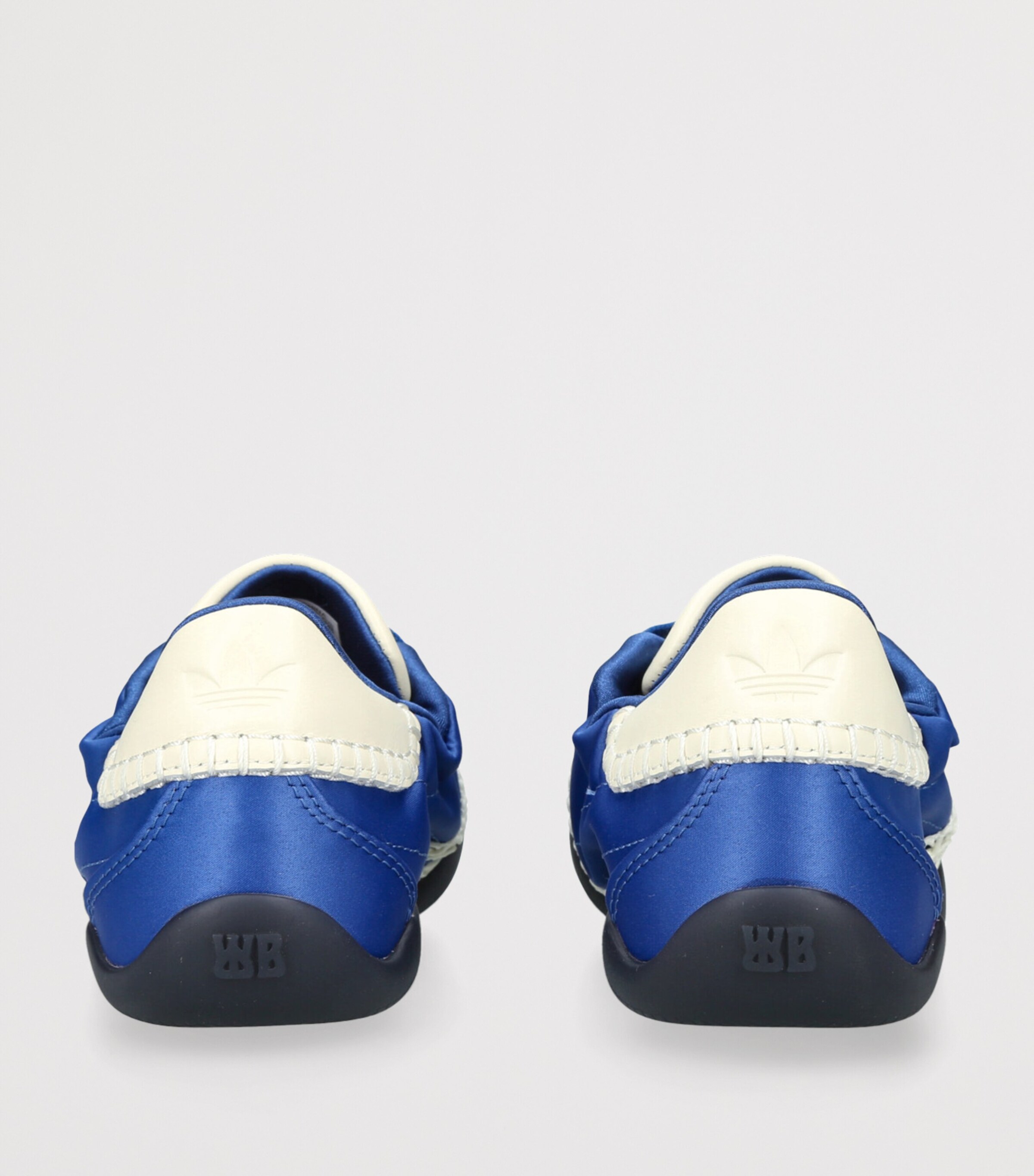 x Wales Bonner Satin Karintha Sneakers BLUE Image 2