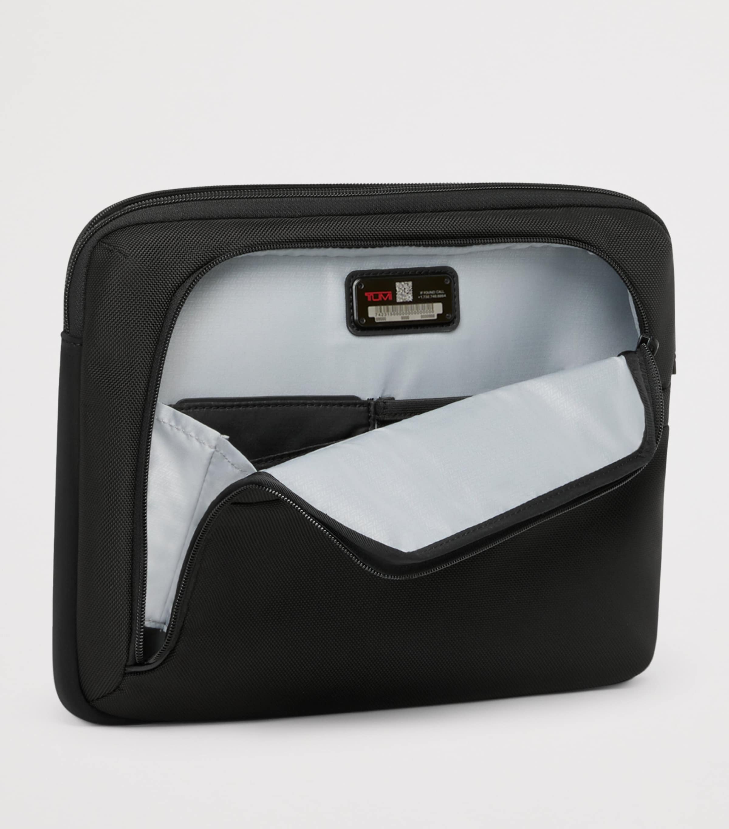 Tumi Medium Alpha 4 Laptop Cover (13") Black Image 2