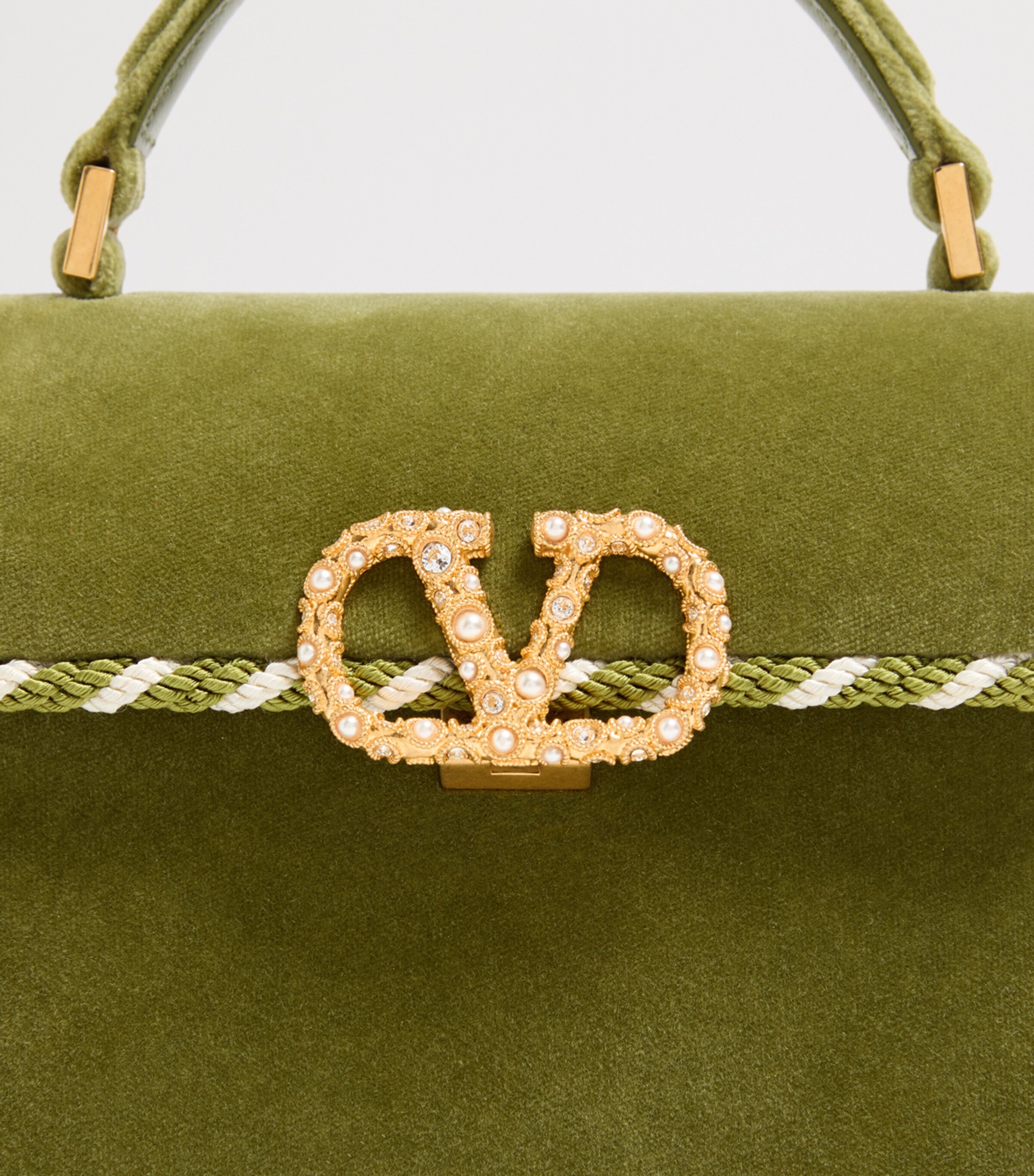 Mini Embellished VSLING Top-Handle Bag ANA Image 6