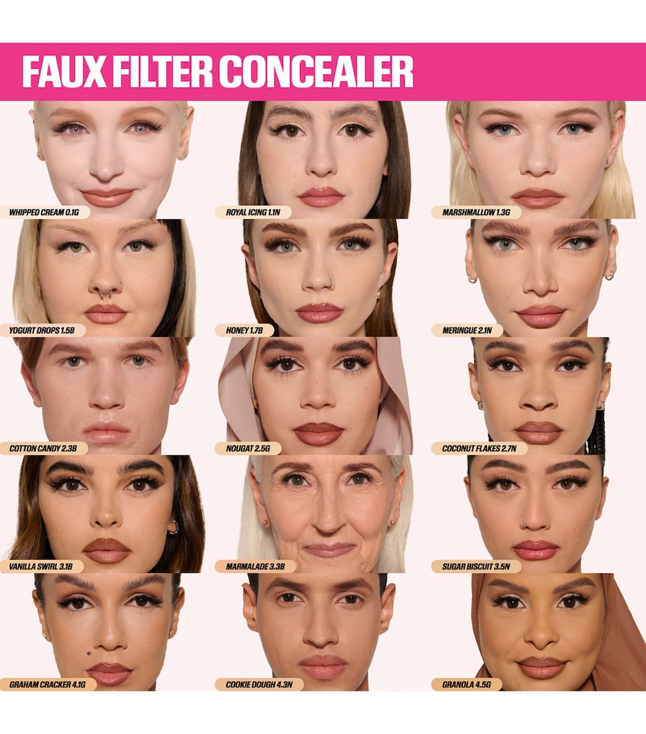 #FauxFilter Luminous Matte Liquid Concealer 6.5 BRITTLE Image 3