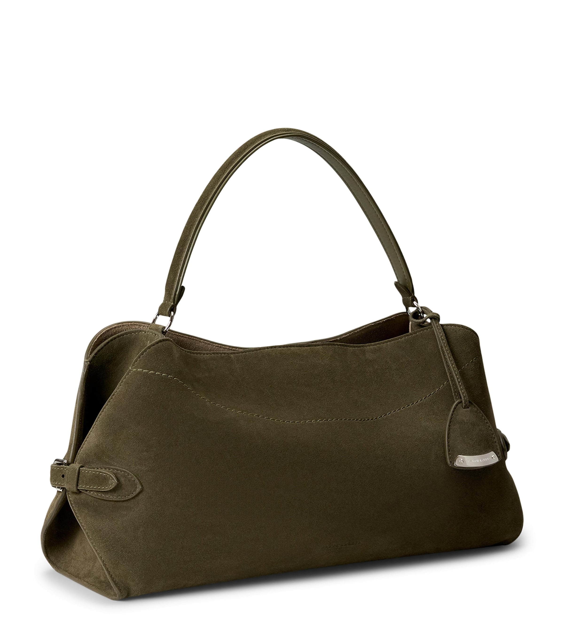 Ralph Lauren Collection Suede The Ralph Shoulder Bag Cypress Image 1