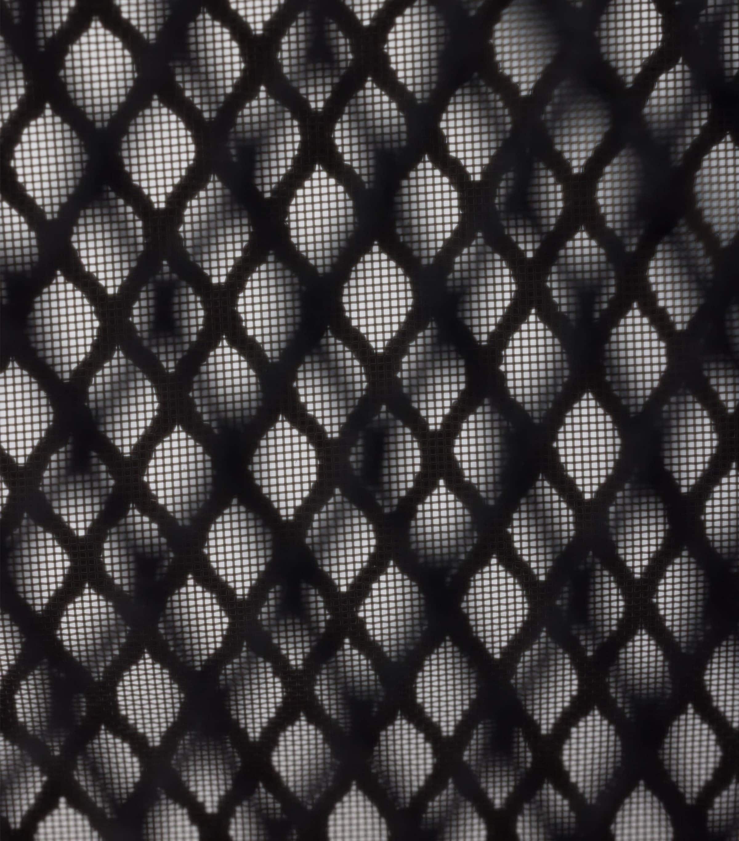 Prada Mesh Re-Edition 2005 Shoulder Bag Black Image 6