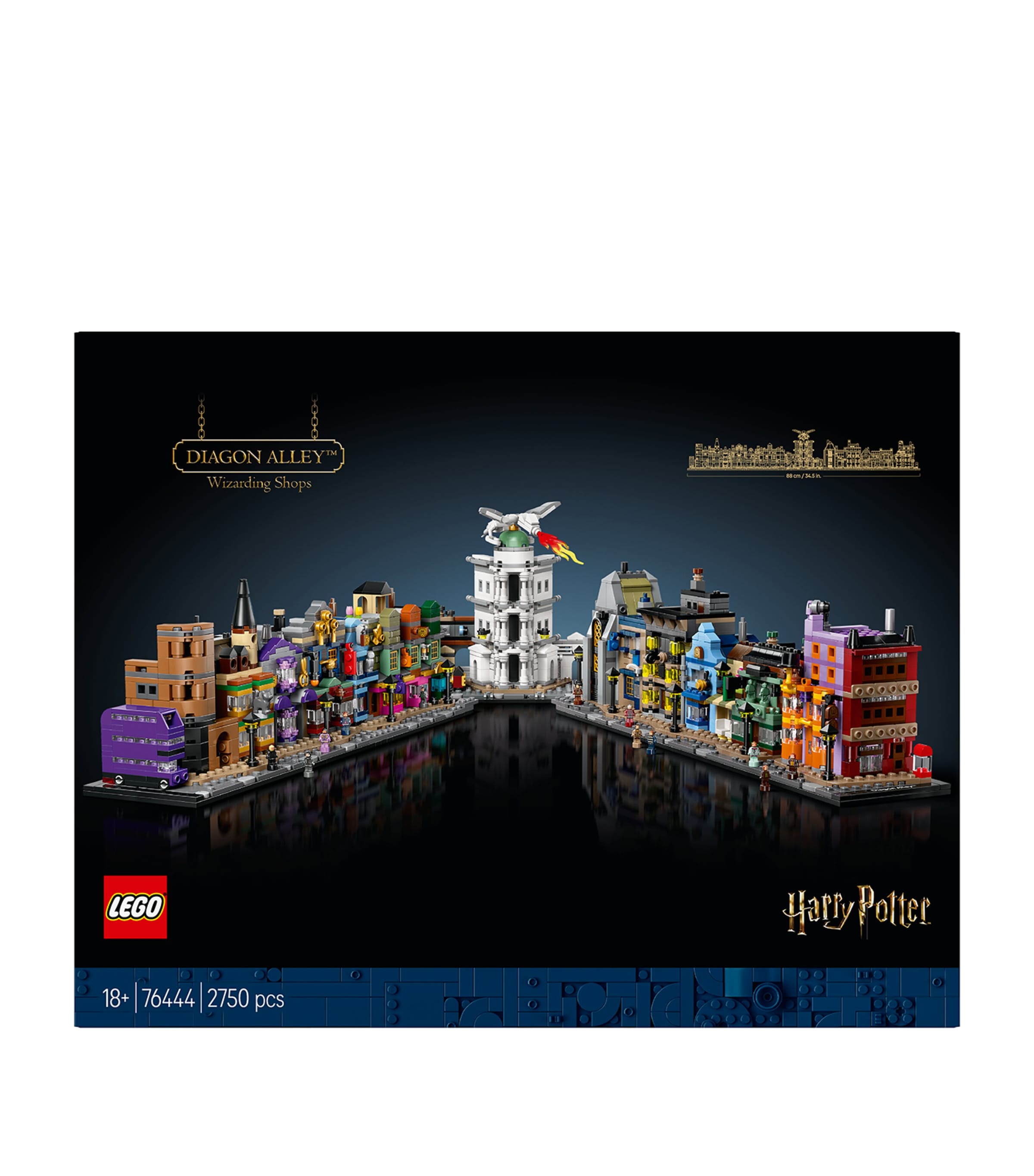 Harry Potter Diagon Alley Wizarding Shops Set 76444 MULTI Image 3