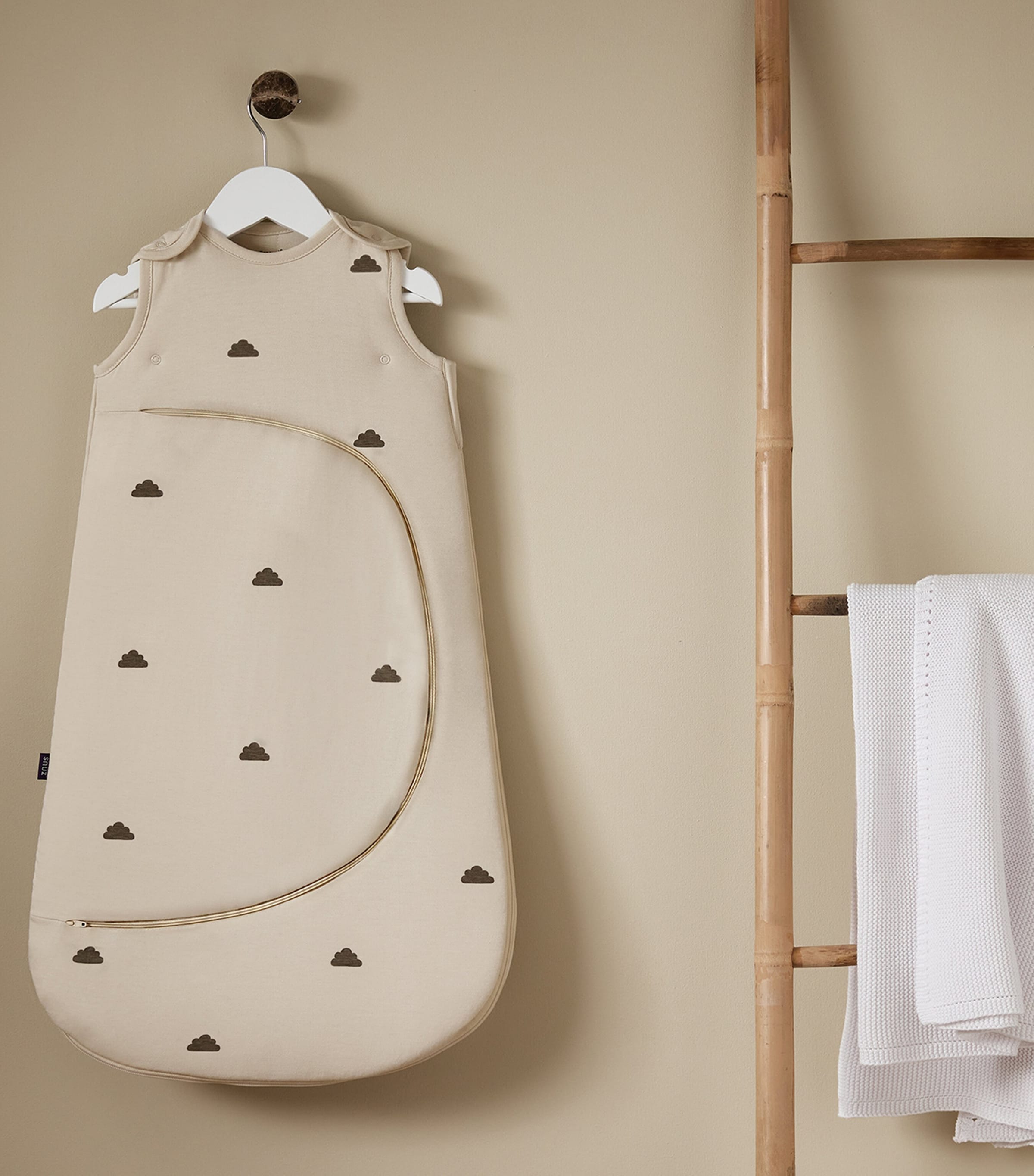 SnüzPouch 2.5 Tog Baby Sleeping Bag SAND CLOUD Image 5