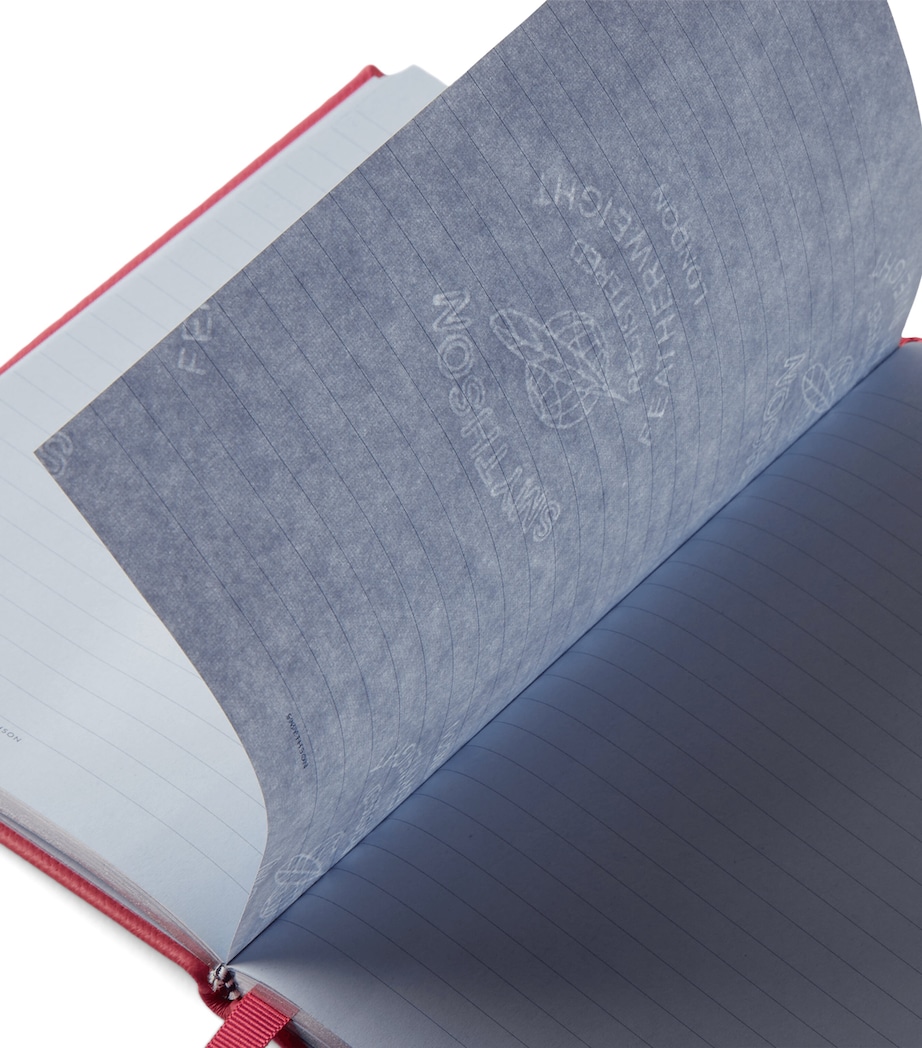 Leather Soho Notebook RASPBERRY Image 3