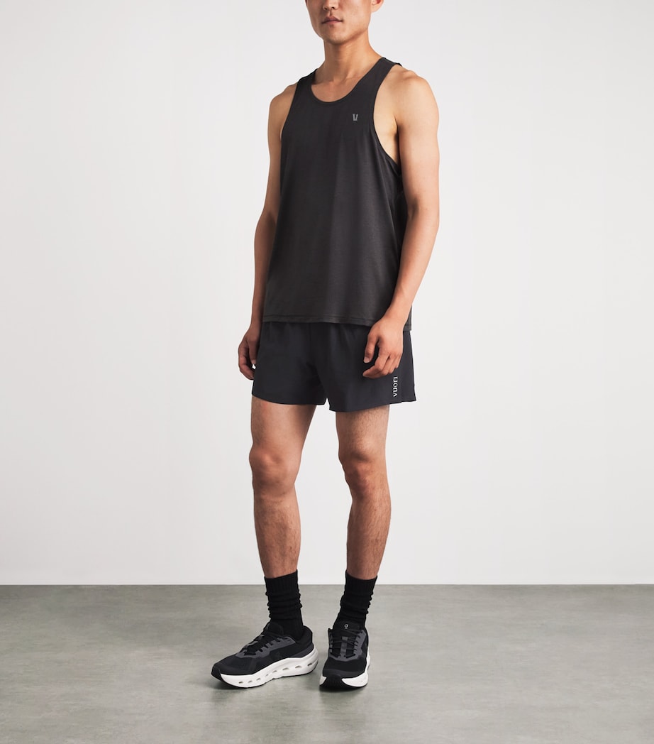VUORI Mens 5’’ Lined Terrain Shorts Blk Black Image 2