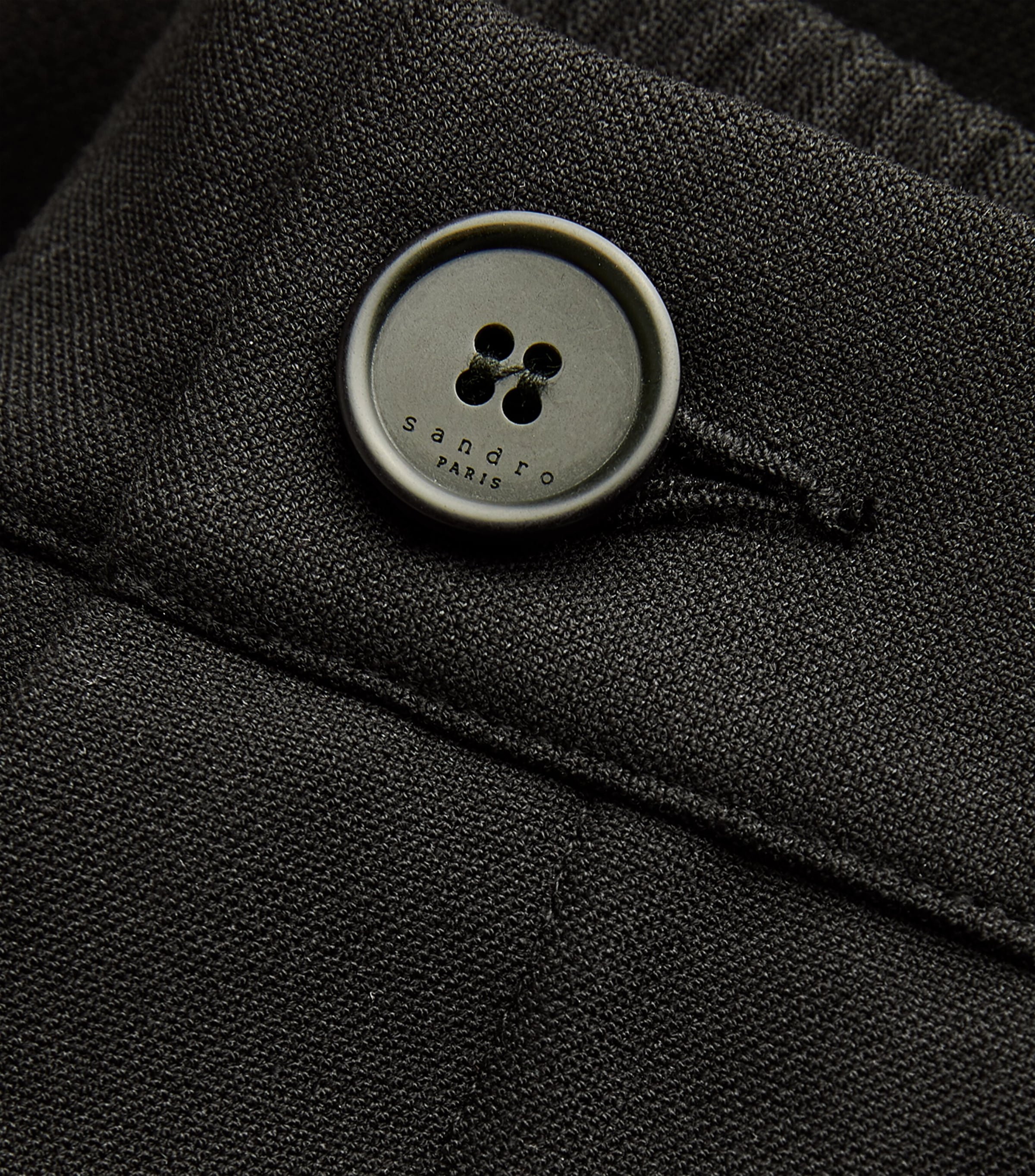 Stretch Jersey Trousers BLACK Image 5