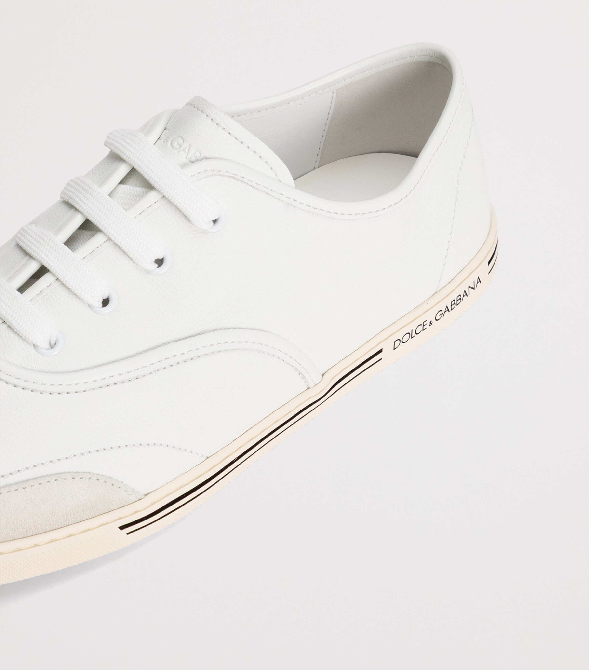 Leather Saint Tropez Sneakers 8B930 WHITE/WHI Image 4