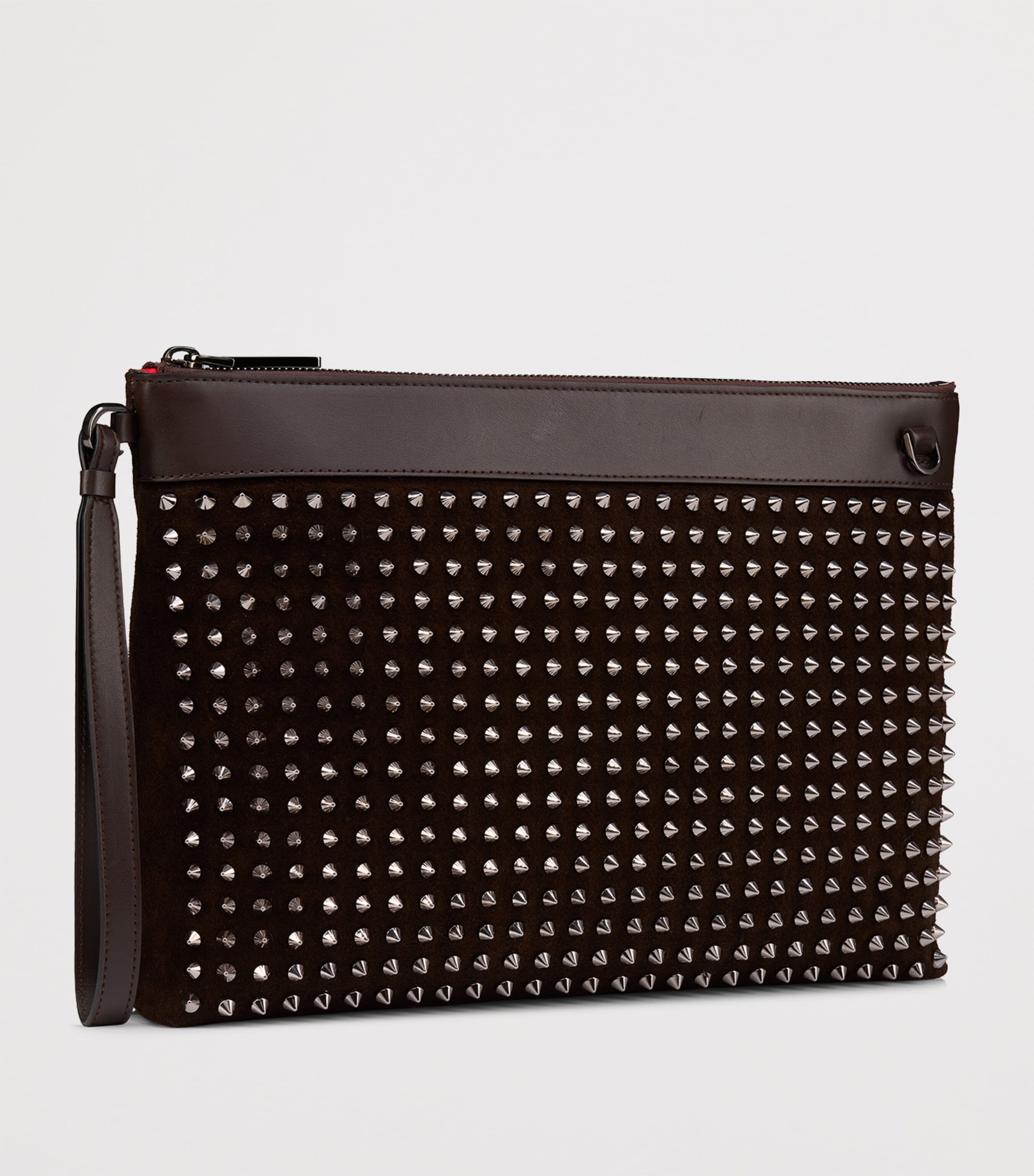 Funky Spike Leather Pouch 7201 Image 3