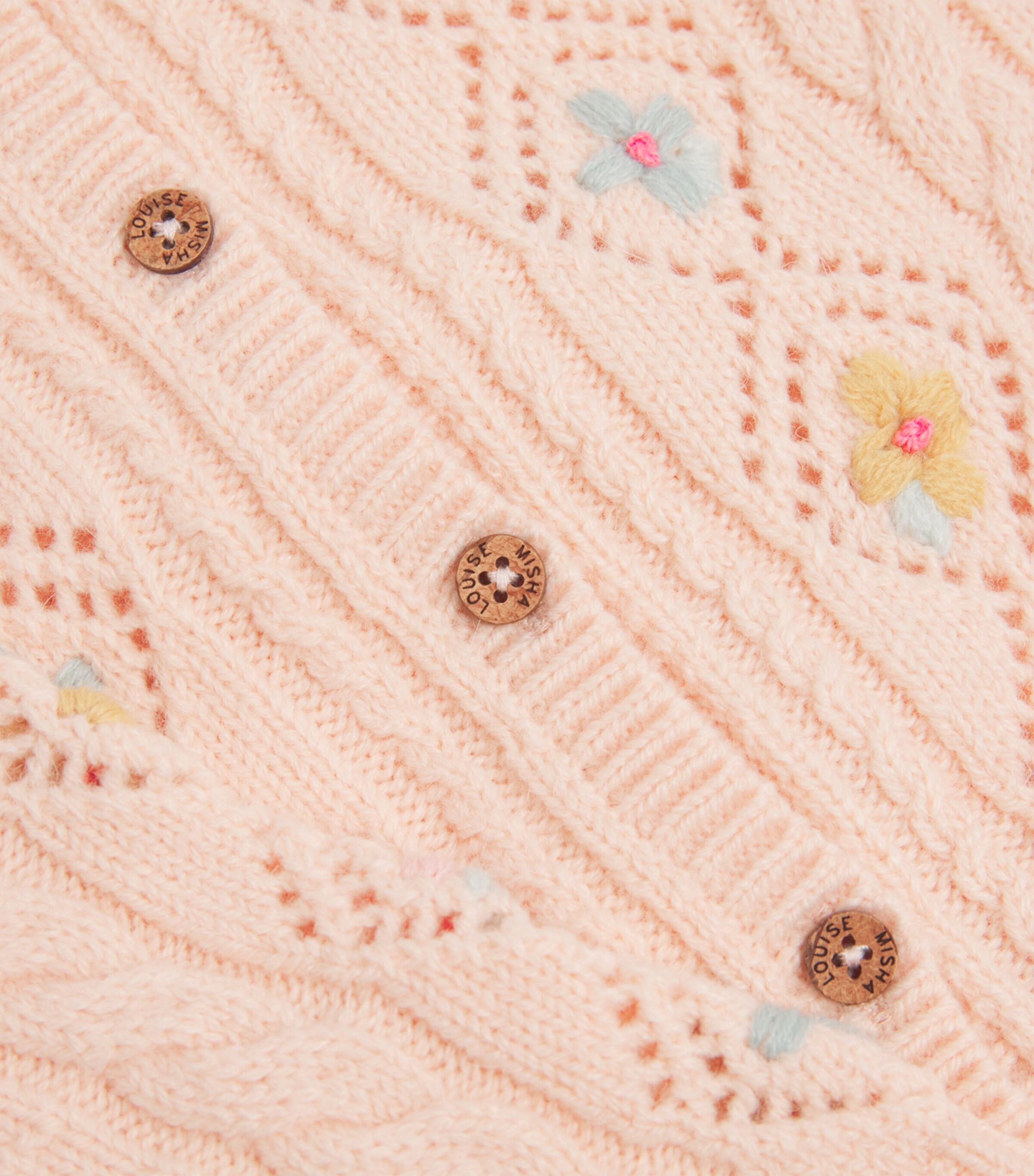 Louise Misha Idrina Playsuit (3-24 Months) Blush Image 3