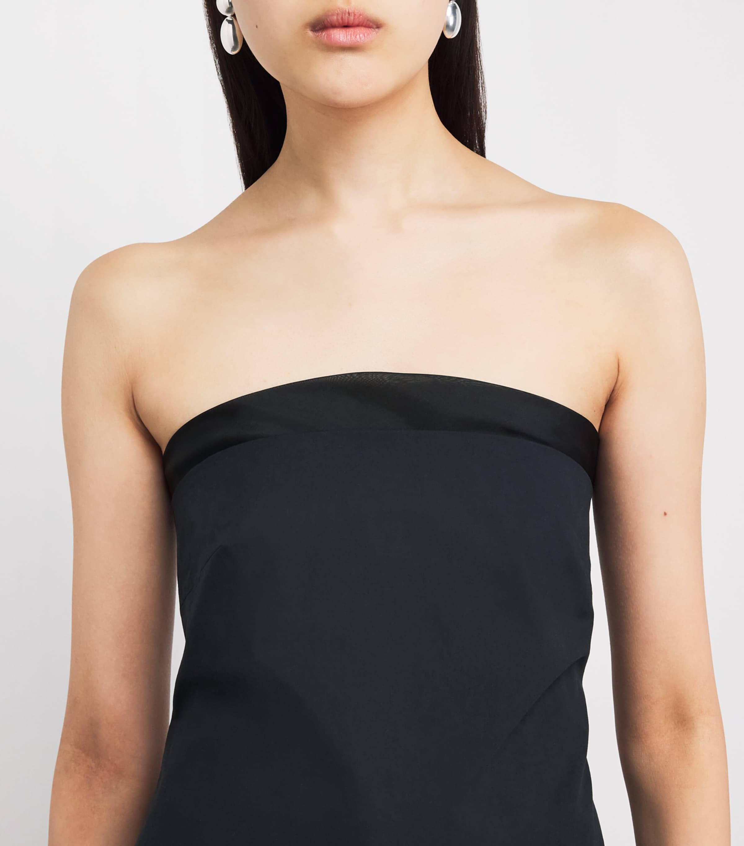 Voranida Womens Cotton Tyla Tube Top Black Image 3