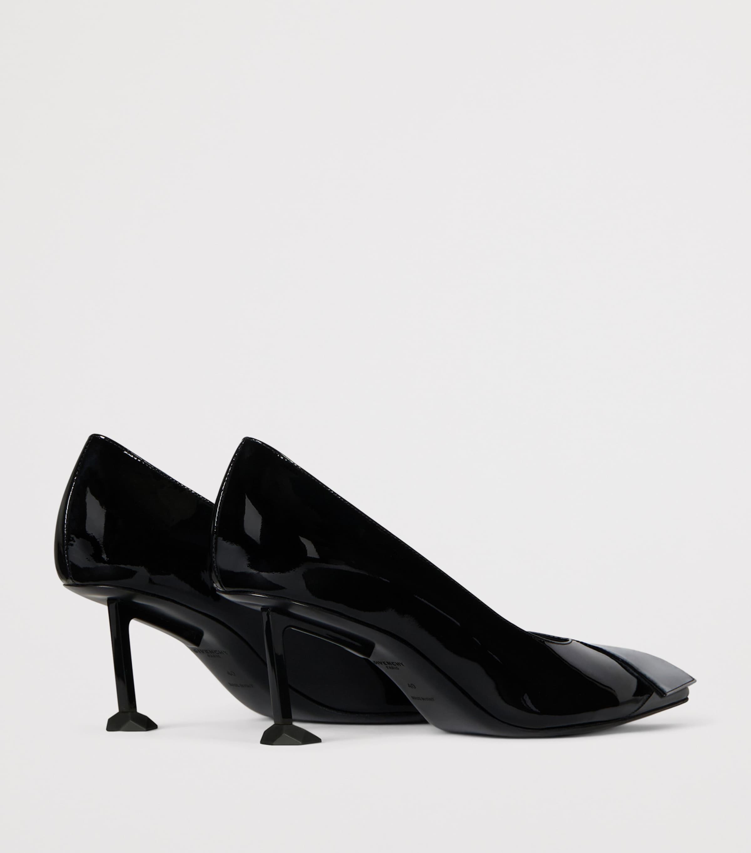Givenchy Leather Boudoir Fold Pumps 65 Black Image 4