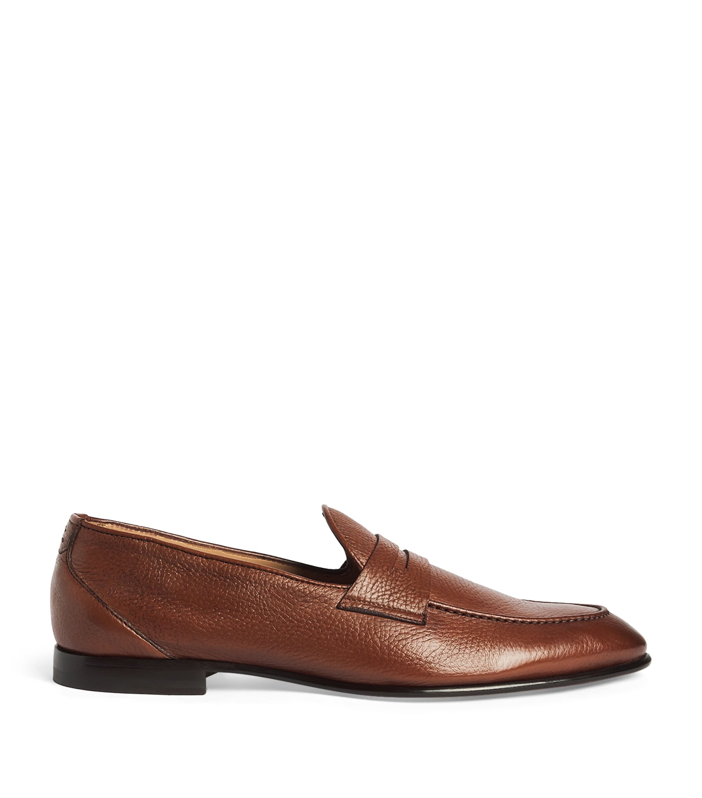 Leather Penny Loafers 250 Image 1