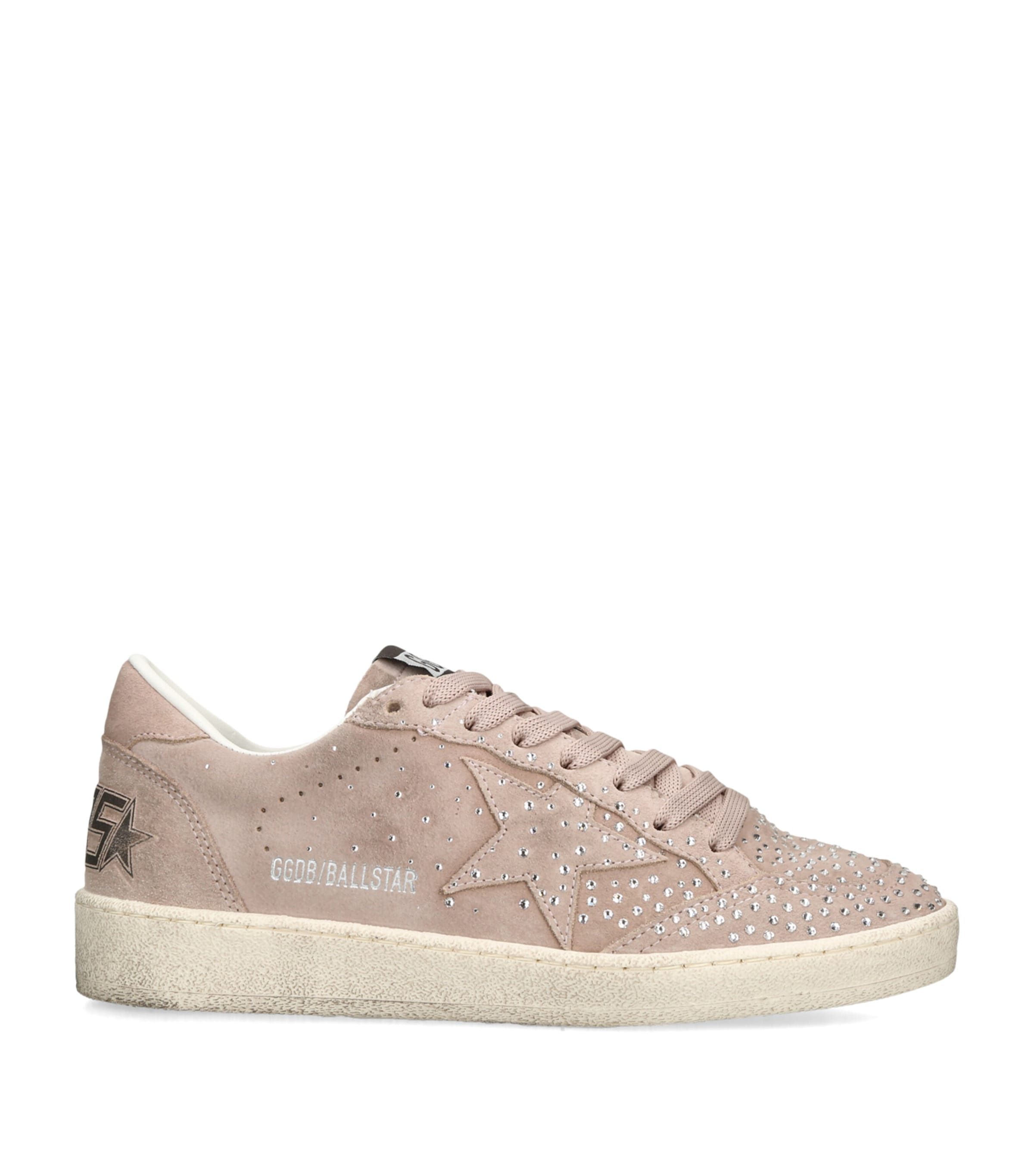 Golden Goose Suede Ball Star Sneakers Pale Pink Image 1
