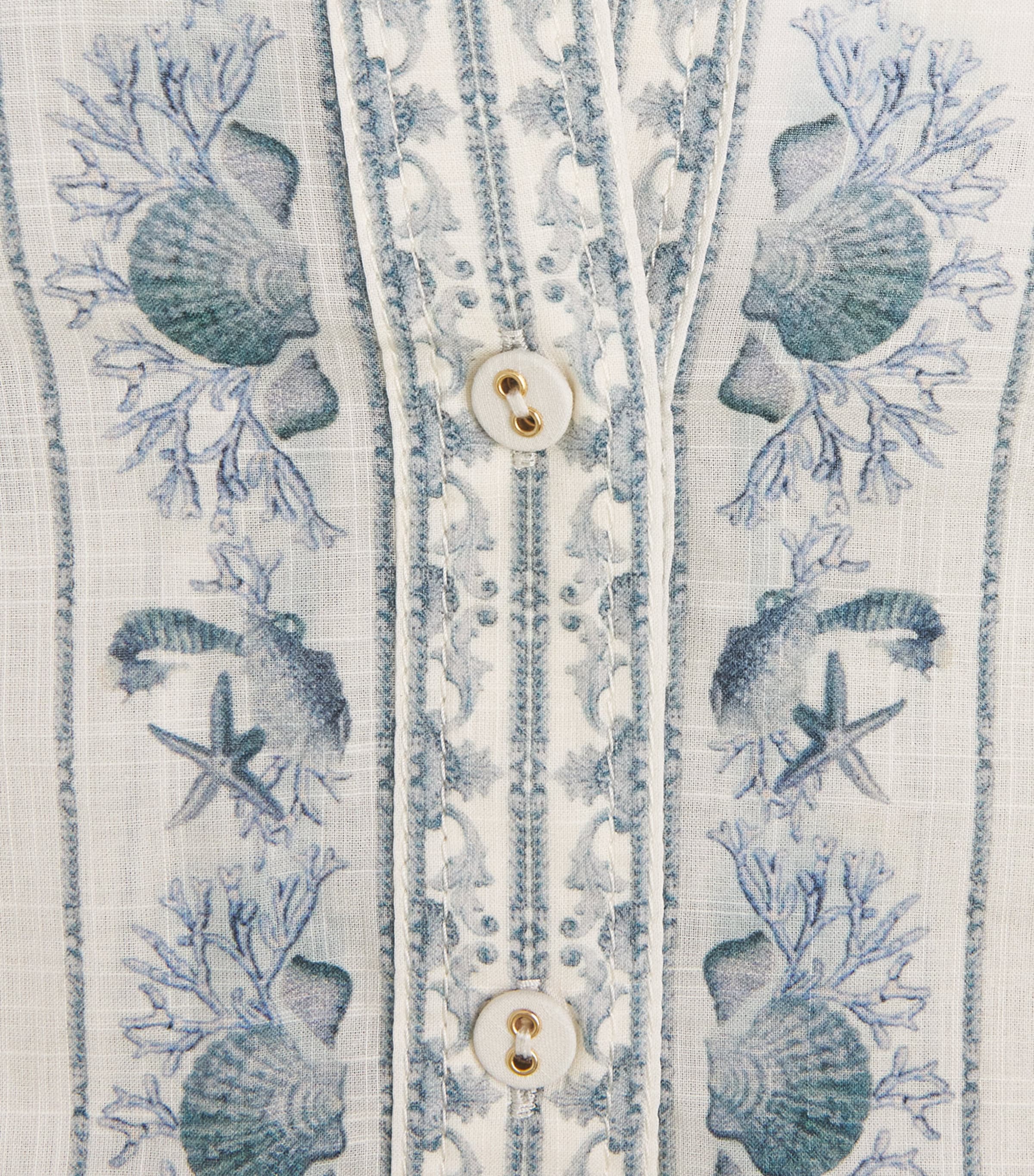 Cotton Wanderlust Shirt BLUE TOILEBLTL Image 6