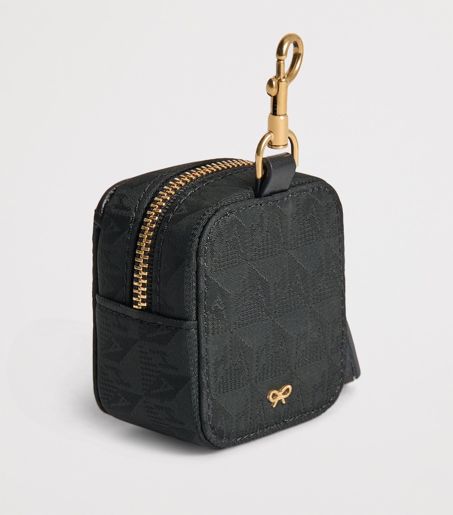 Jacquard Logo Earphones Case BLACK Image 3