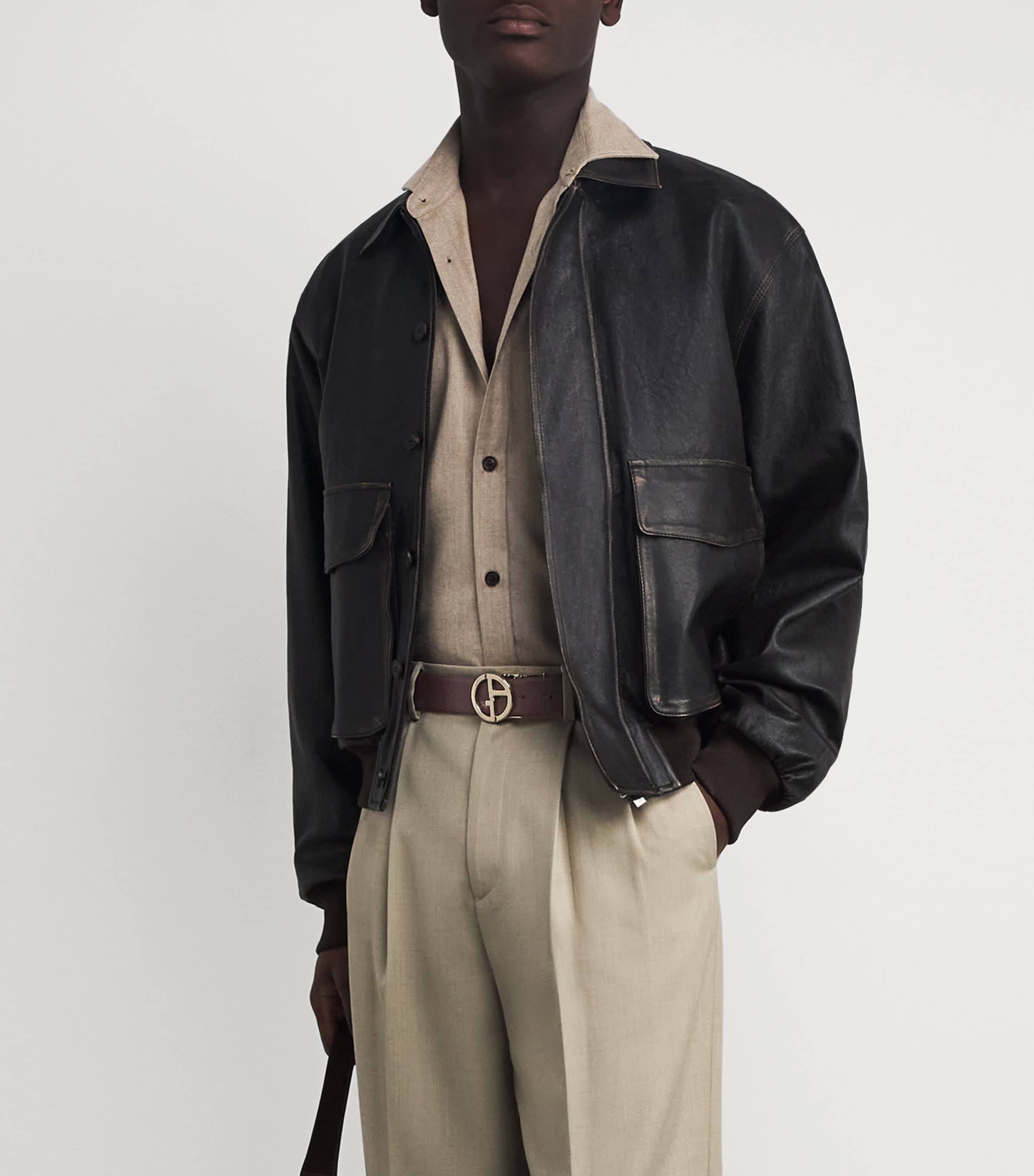 Leather Reversible Belt Strap 89422 Image 2