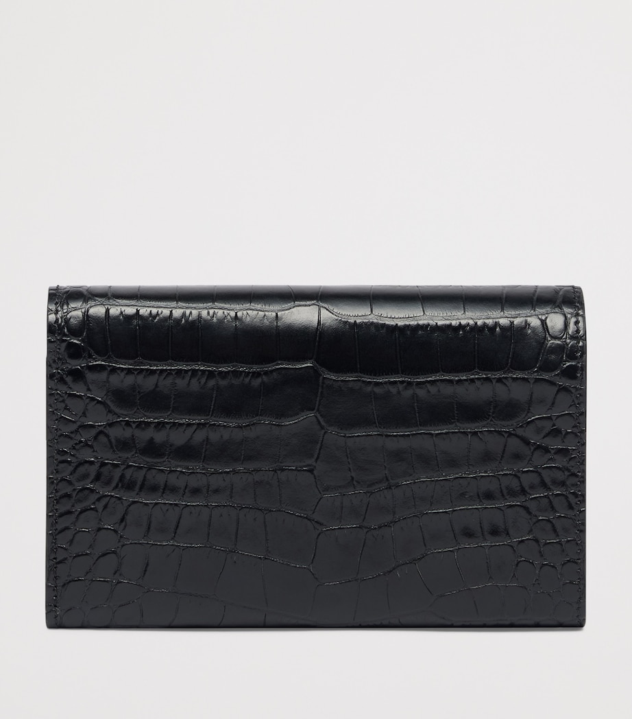 TOM FORD Croc-Embossed Leather Wallet Naa Image 2