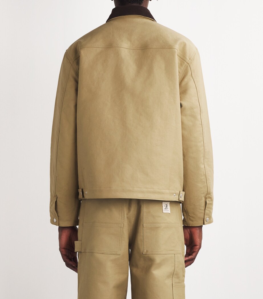 x RSVP Gallery District Work Jacket KHAKI (TAN) Image 4