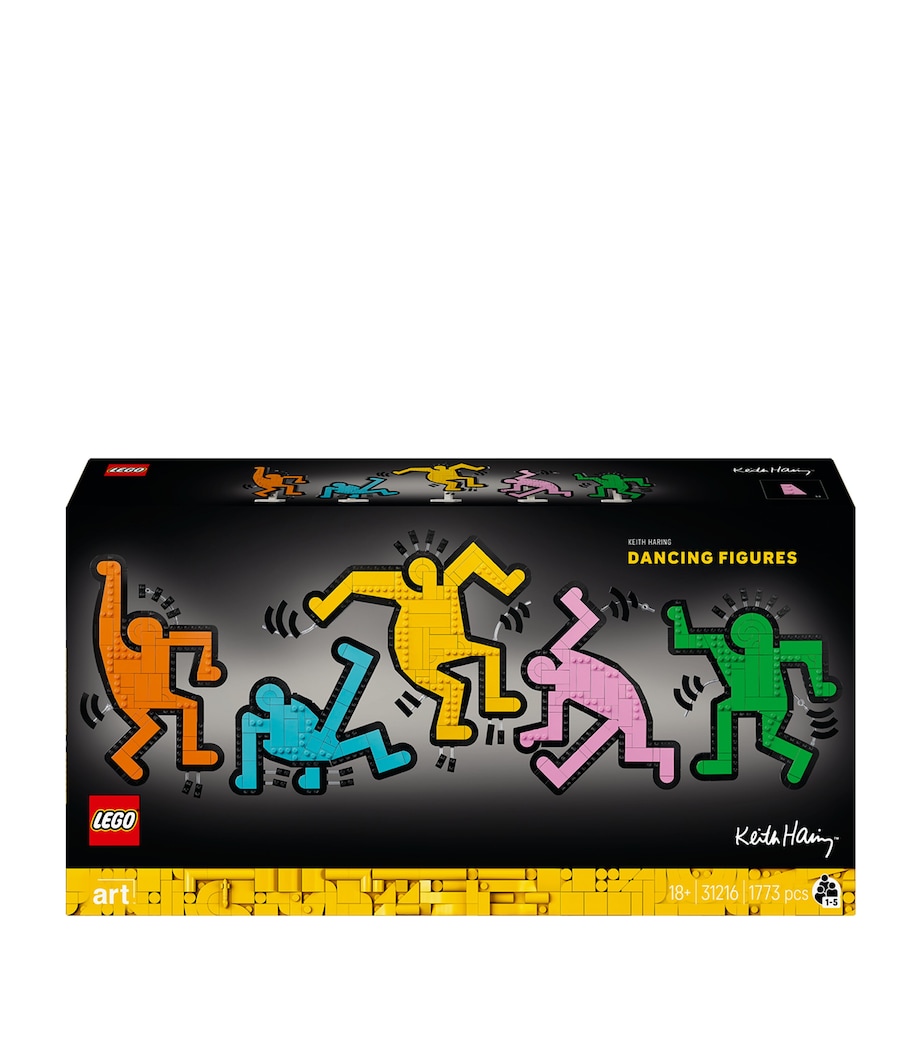 Keith Harring Dancing Figurines 31216 MULTI Image 3