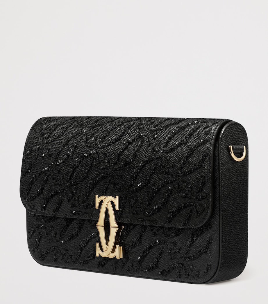 Mini C de Cartier Chain Bag BLACK Image 3