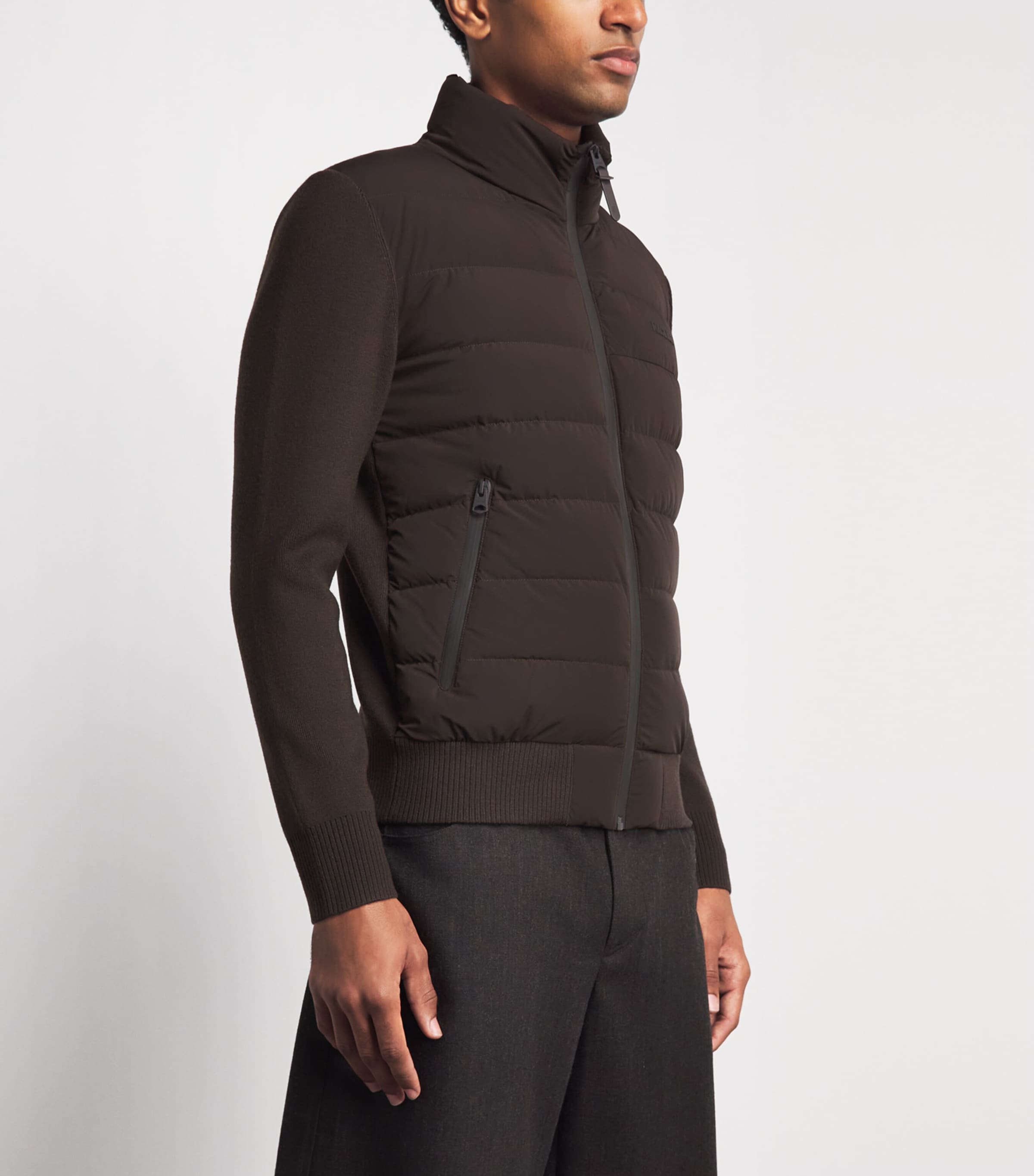 Mackage Mens Down Haney-City Jacket Coffee Image 4