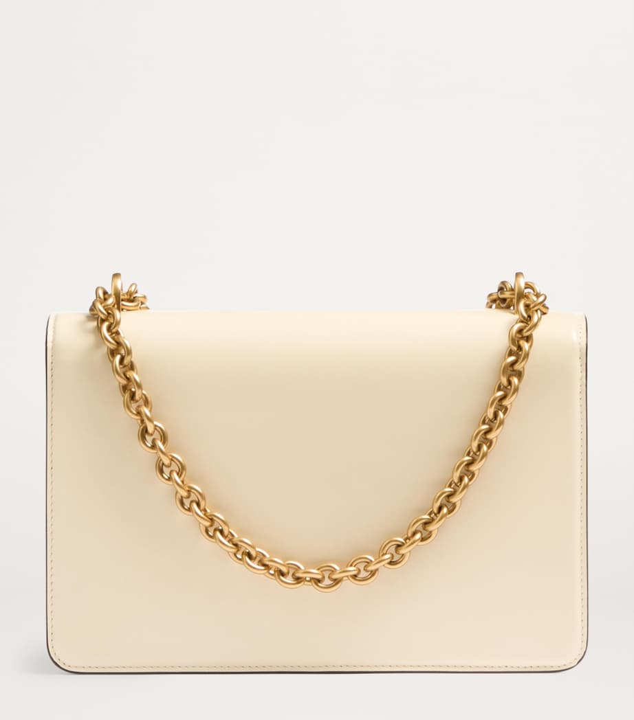 Calf Leather Vain Shoulder Bag REN Image 2